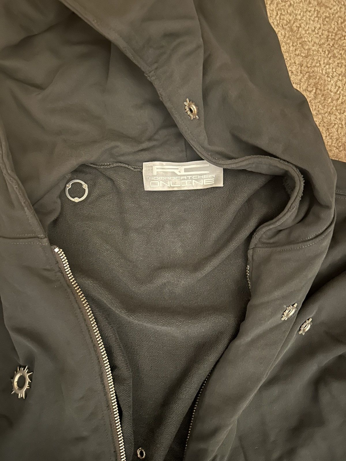 Vintage RomanCatcher bullet zip up hoodies Size US L / EU 52-54 / 3 - 5 Thumbnail