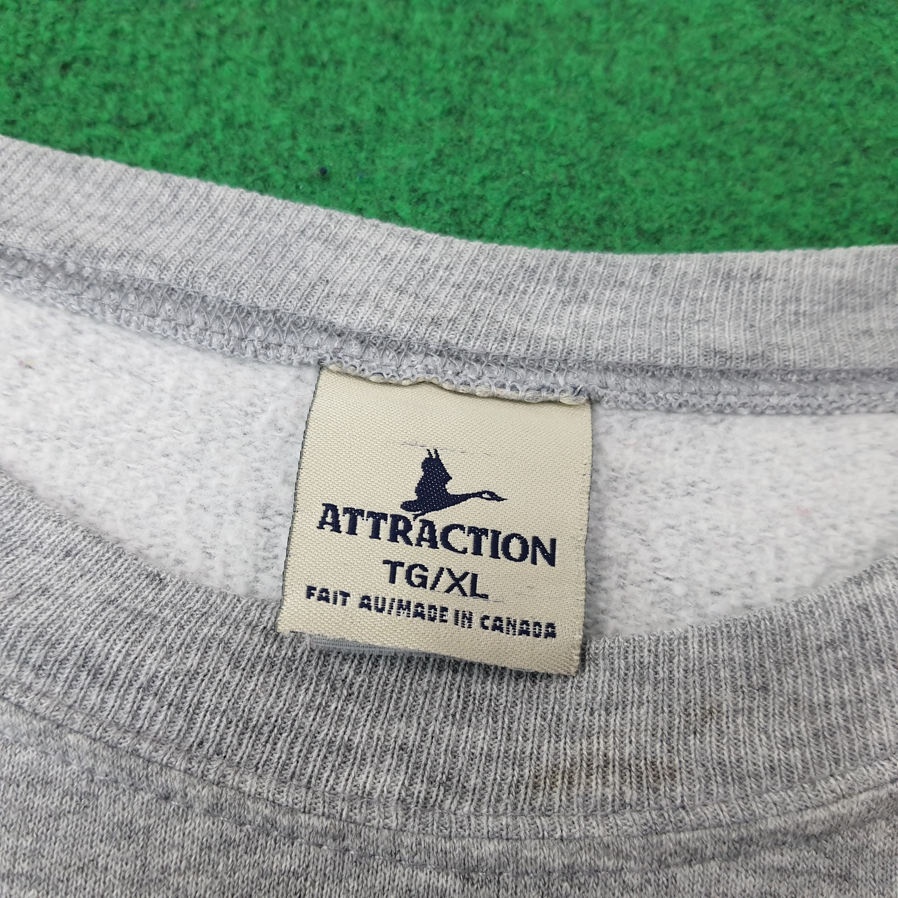 ATTRACTIONS Vintage ATTRACTION Canada Sweatshirt C254N12 Size US XXL / EU 58 / 5 - 4 Thumbnail