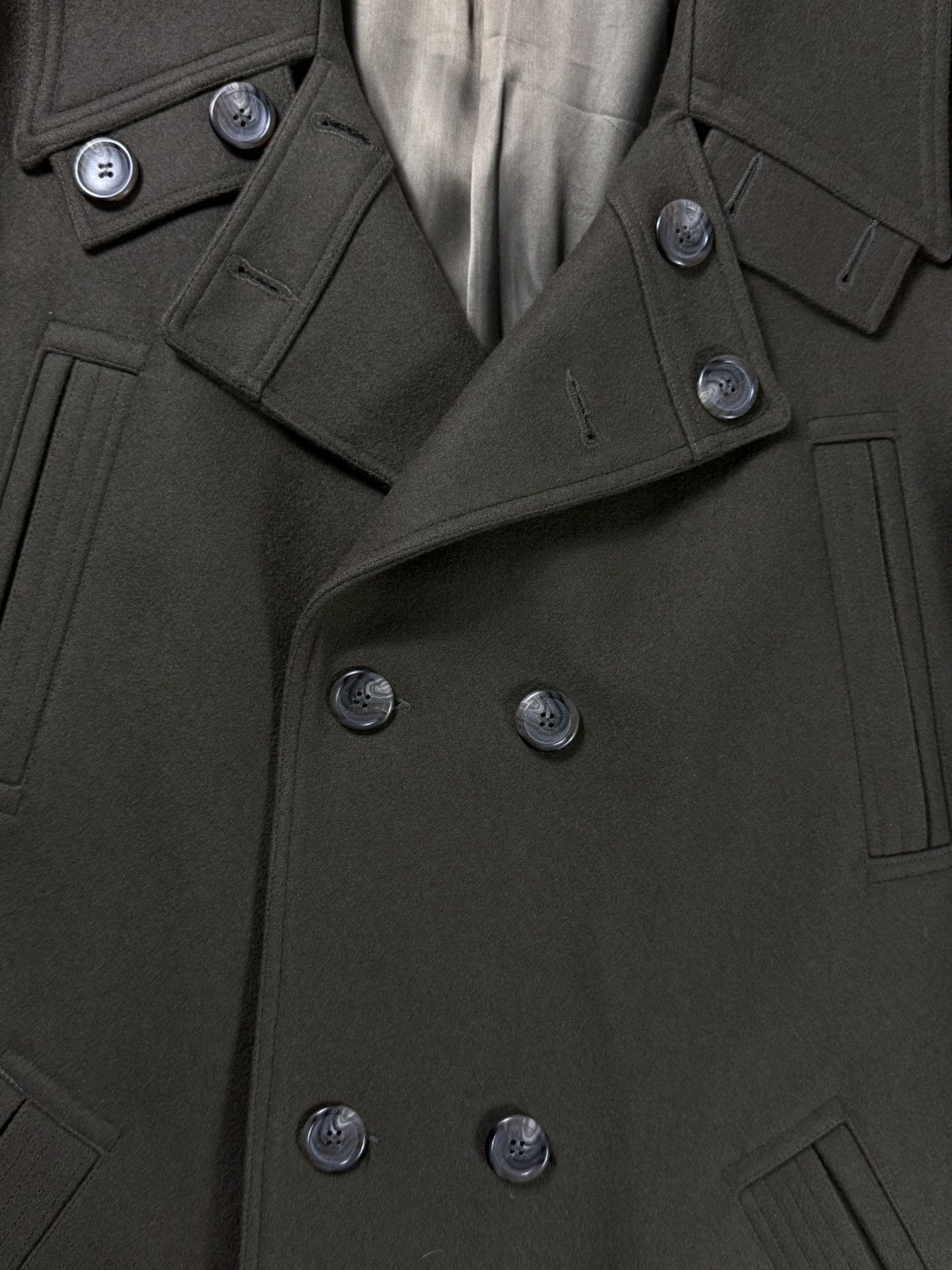 Raf Simons Raf Simons - AW05 Sample Double Breasted Coat Size US L / EU 52-54 / 3 - 2 Thumbnail