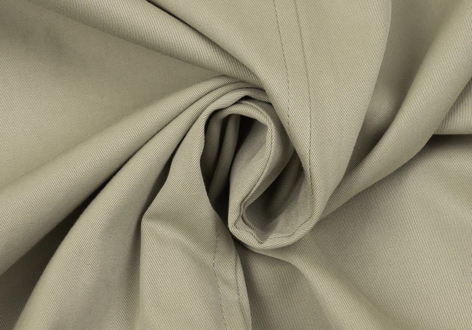 Issey Miyake Cotton Double Design Coat in Beige, Size L Size US L / EU 52-54 / 3 - 17 Thumbnail