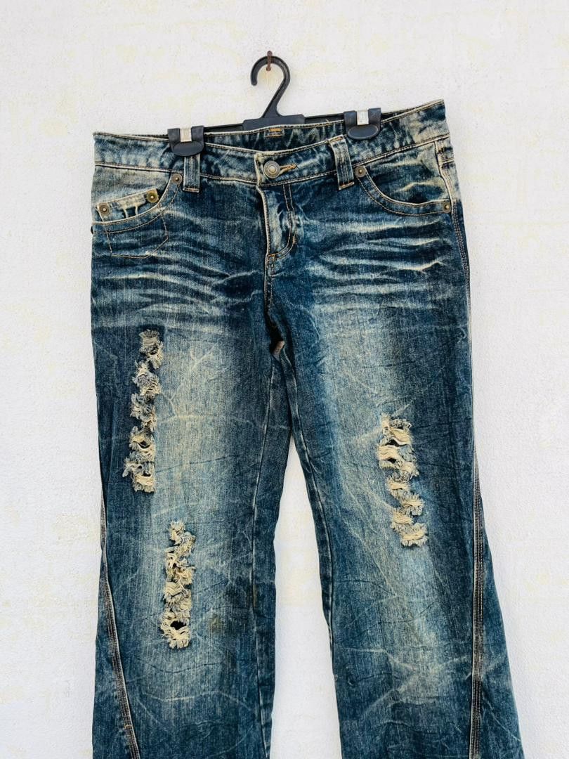 Japanese Brand × Vintage Vintage Japanese Bootcut Designer Fashion Style Size 32" / US 10 / IT 46 - 3 Thumbnail