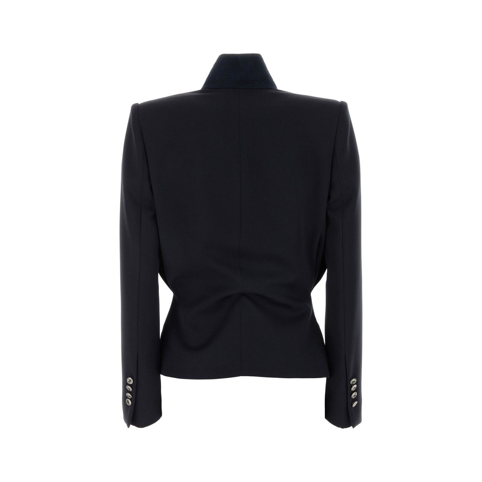 Alexander McQueen ALEXANDER MCQUEEN Navy Blue Wool Blazer Jacket New & Authent Size M / US 6-8 / IT 42-44 - 2 Thumbnail