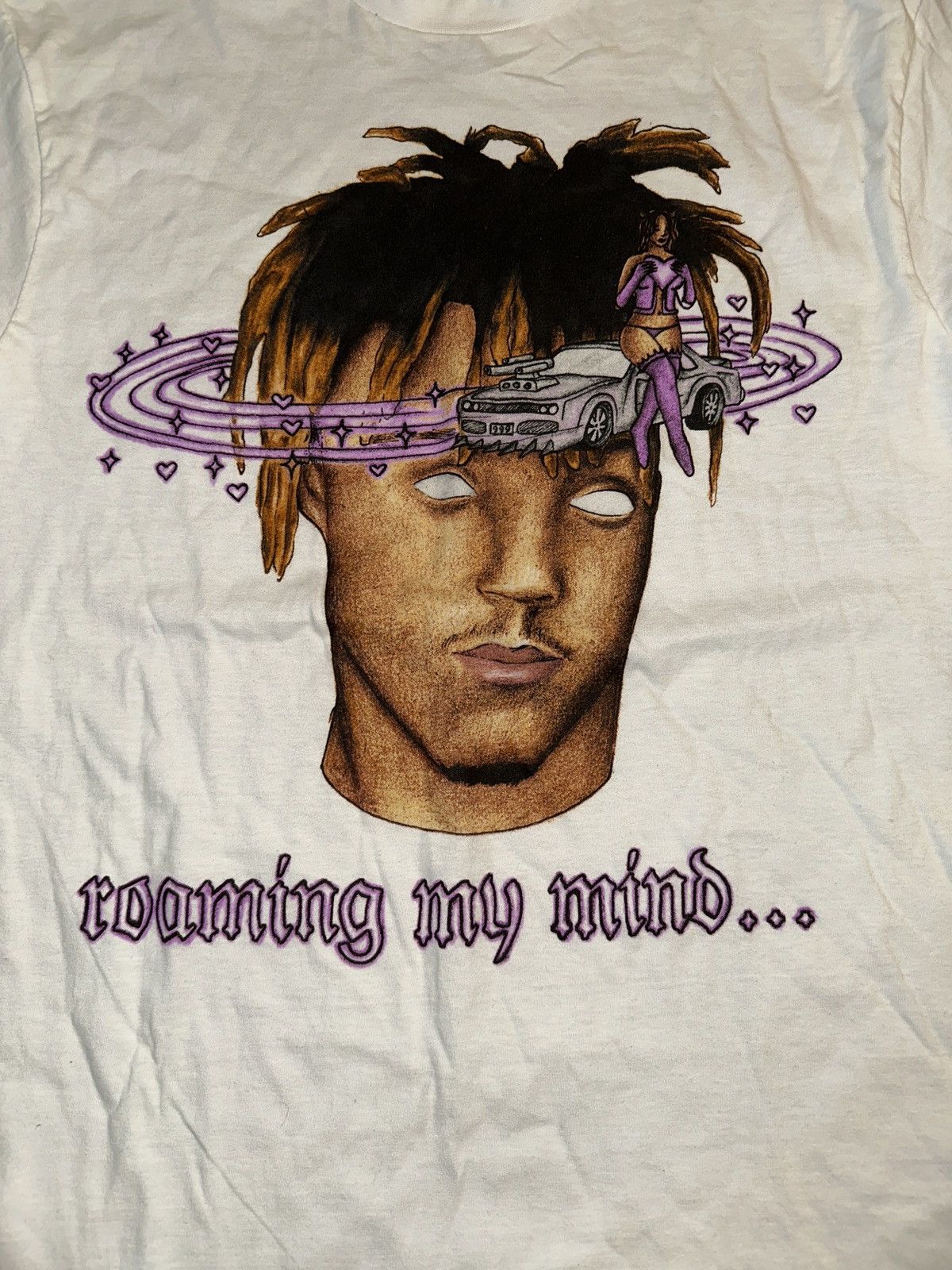 Band Tees × Rap Tees Juice WRLD World 999Club Roaming My Mind Long Sleeve Tee M Size US M / EU 48-50 / 2 - 2 Thumbnail