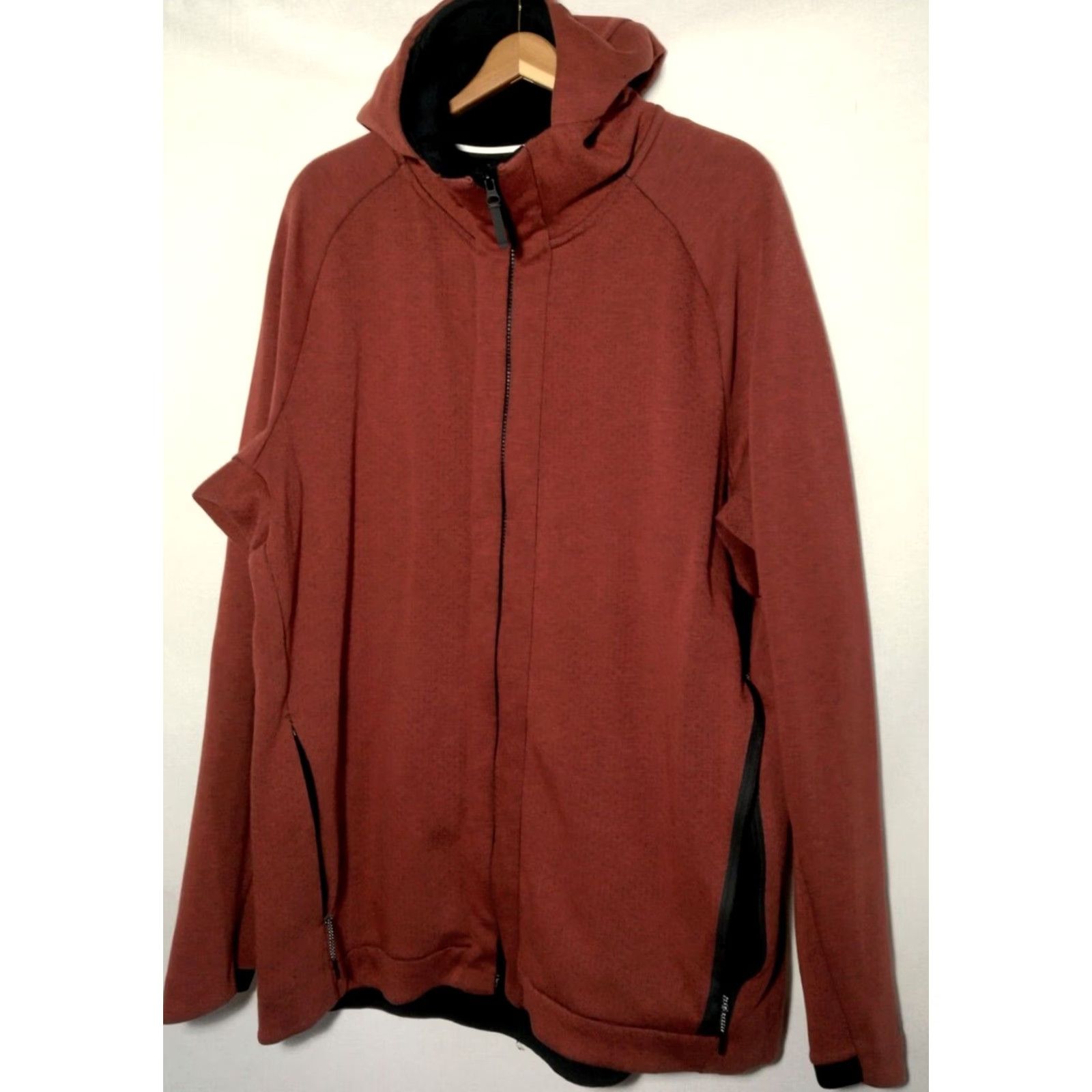 Nike Nike Tech Fleece Hoodie Men XXL Cayenne 2 Way Zipper Full Zip Sweatshirt Pocket Logo Sportswear Size US XXL / EU 58 / 5 - 3 Thumbnail