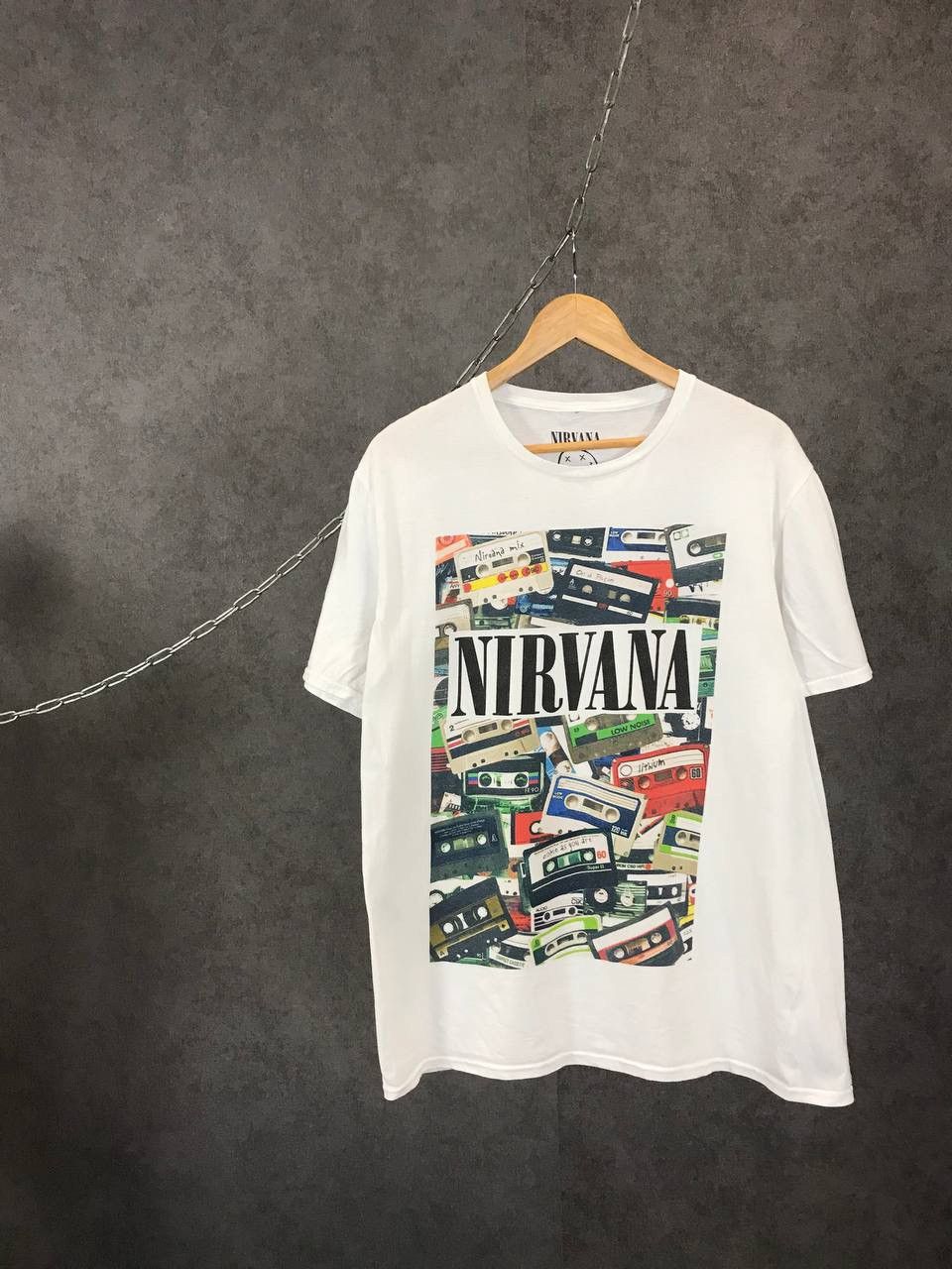 Band Tees Nirvana rock band tee Size US L / EU 52-54 / 3 - 1 Thumbnail