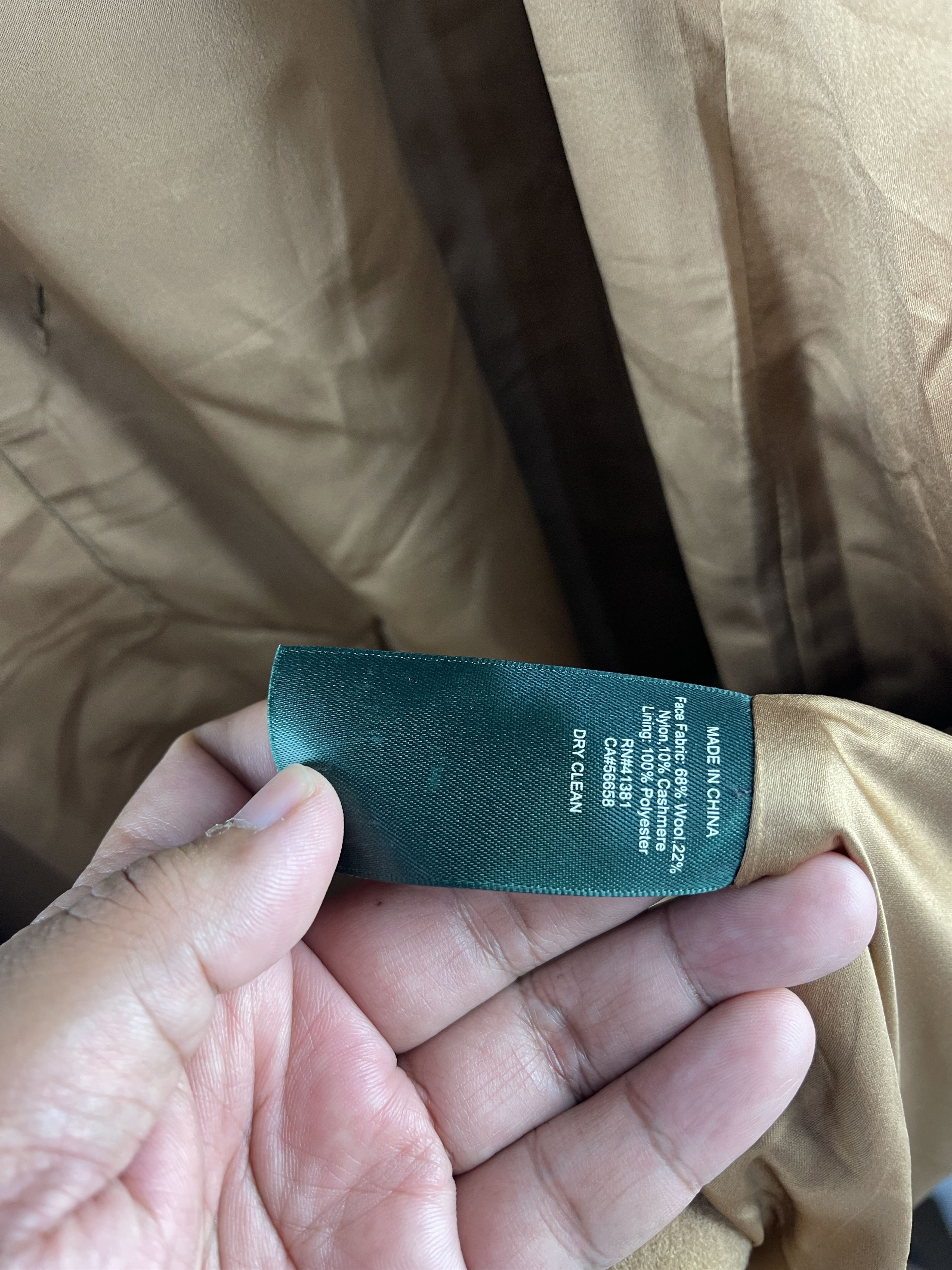 Lauren Ralph Lauren Lauren Ralph Lauren Wool Trench Coat Jacket Size S / US 4 / IT 40 - 15 Thumbnail