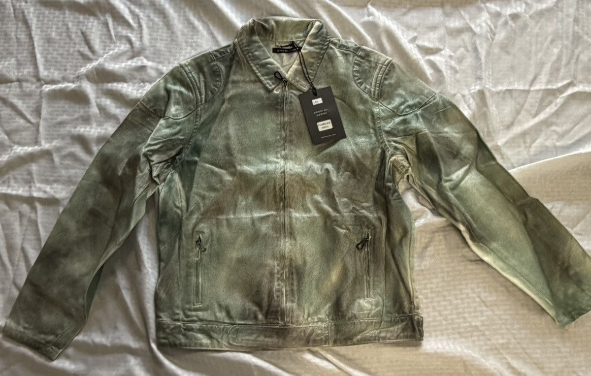 Embellish Embellish Waxed Denim Jacket Size US XL / EU 56 / 4 - 2 Thumbnail