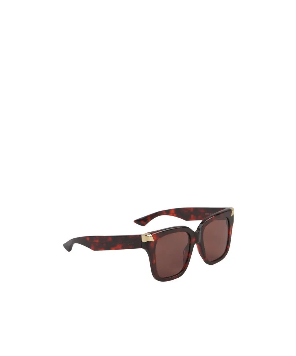 Alexander McQueen o1w1db10126 Size: OS/Punk Rivet Oversize Sunglasses in Black Size ONE SIZE - 2 Thumbnail