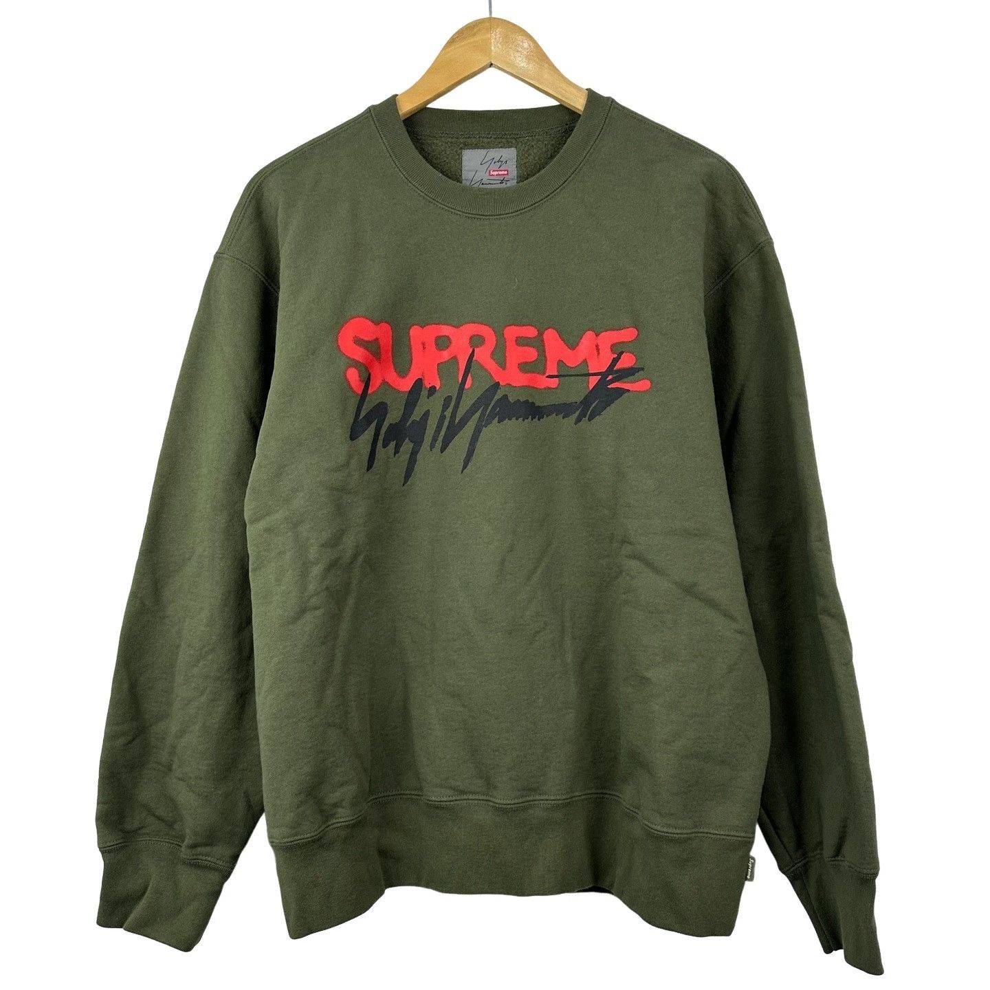 Supreme Supreme x Yohji Yamamoto Logo Sweatshirt M Size US M / EU 48-50 / 2 - 1 Thumbnail