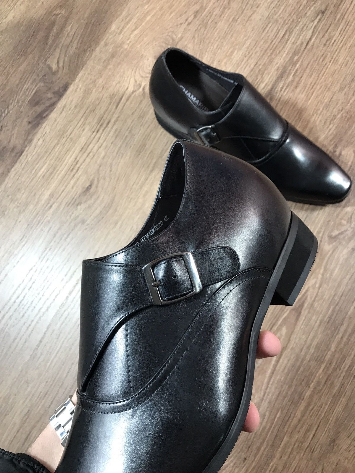 Vintage Chamaripa Monk Strap Height Increase 7CM/2,76 Inches Size US 9 / EU 42 - 6 Thumbnail