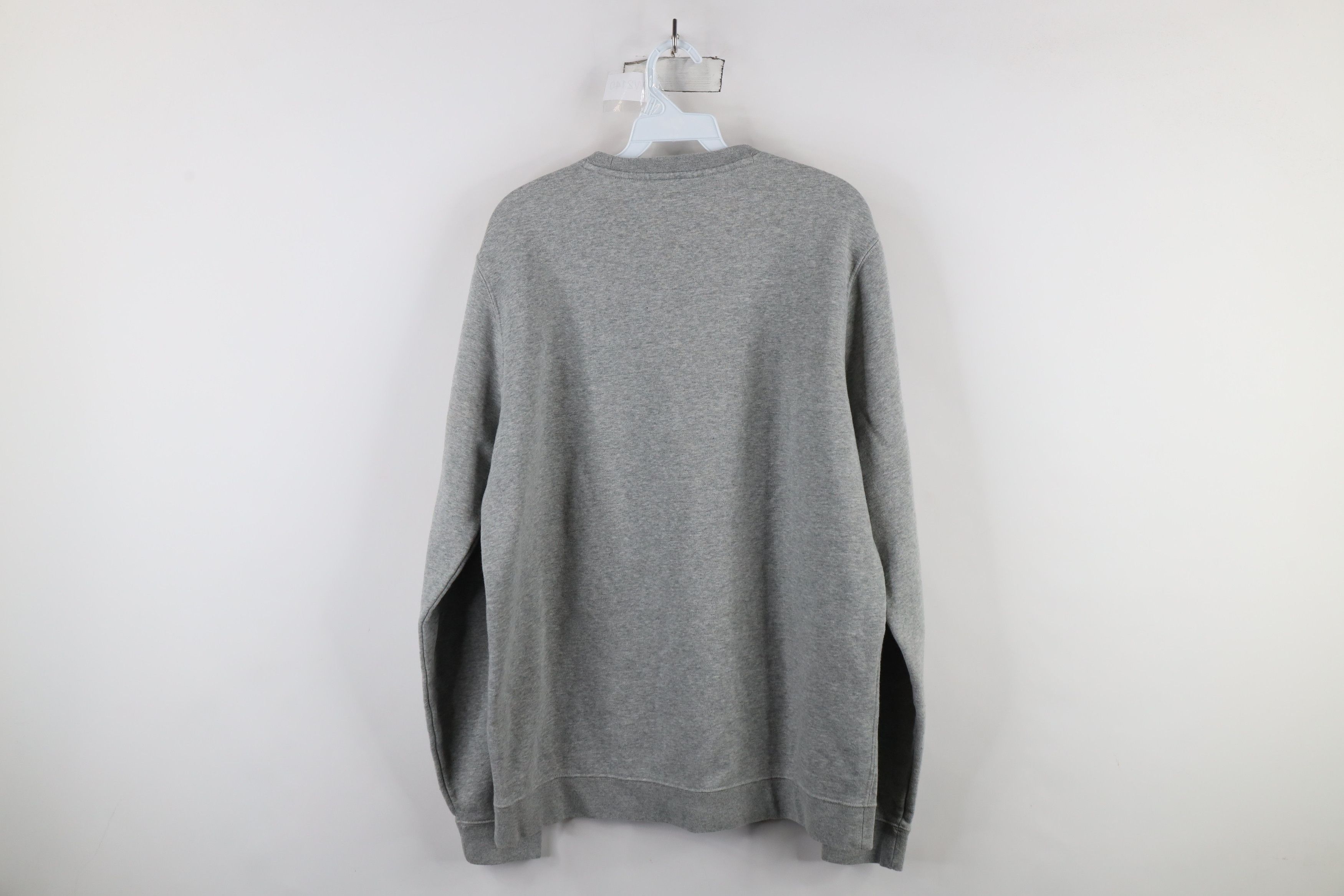 Nike × Vintage Vintage Nike Mini Swoosh Crewneck Sweatshirt Heather Gray Size US L / EU 52-54 / 3 - 10 Thumbnail