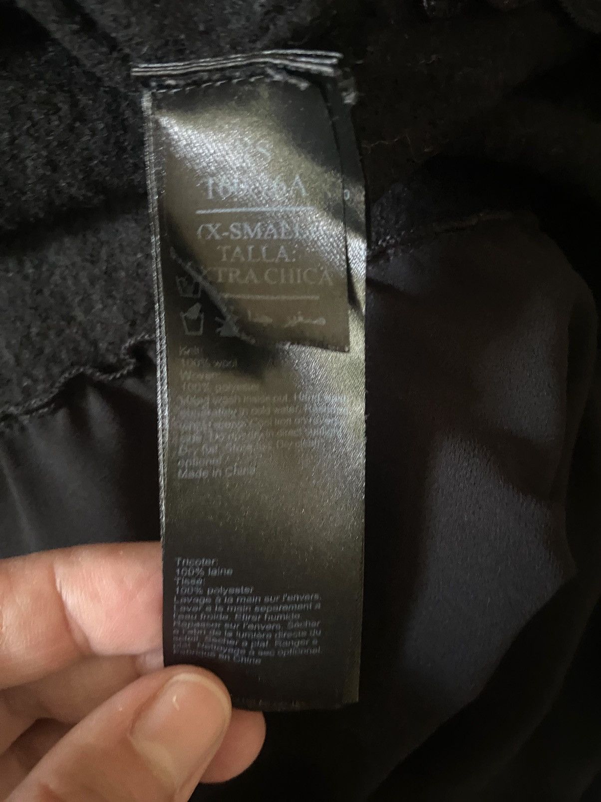 Allsaints Allsaints black merino floaty wool jumper AS _ 203742r Size XS / US 0-2 / IT 36-38 - 9 Thumbnail