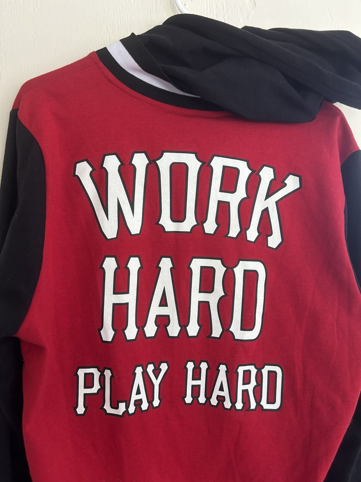 Wiz Khalifa 2012 Wiz Khalifa Work Hard Play Hard Varsity Jacket Size US L / EU 52-54 / 3 - 6 Thumbnail