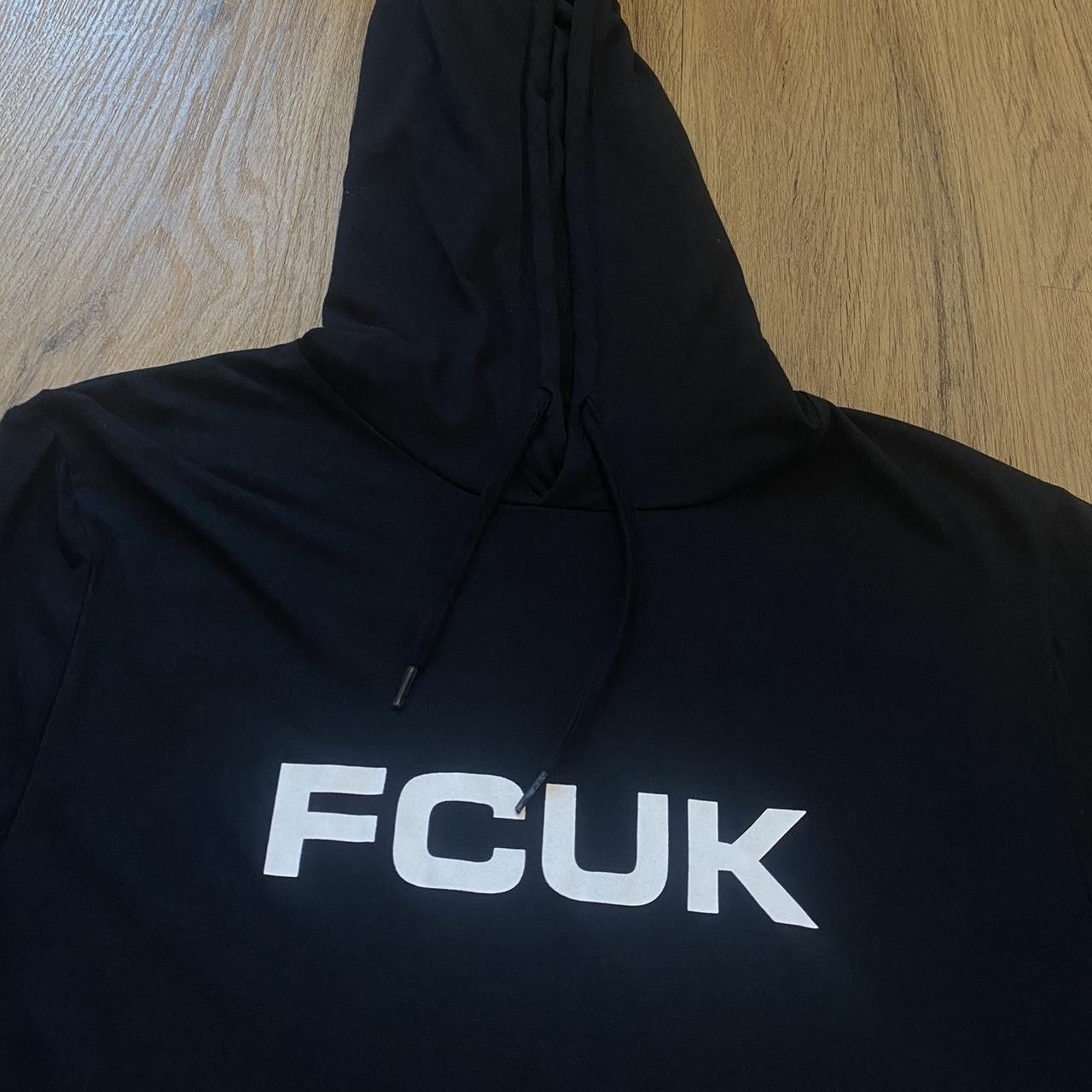 Other FCUK light black hoodie #streetwear Size US M / EU 48-50 / 2 - 3 Thumbnail