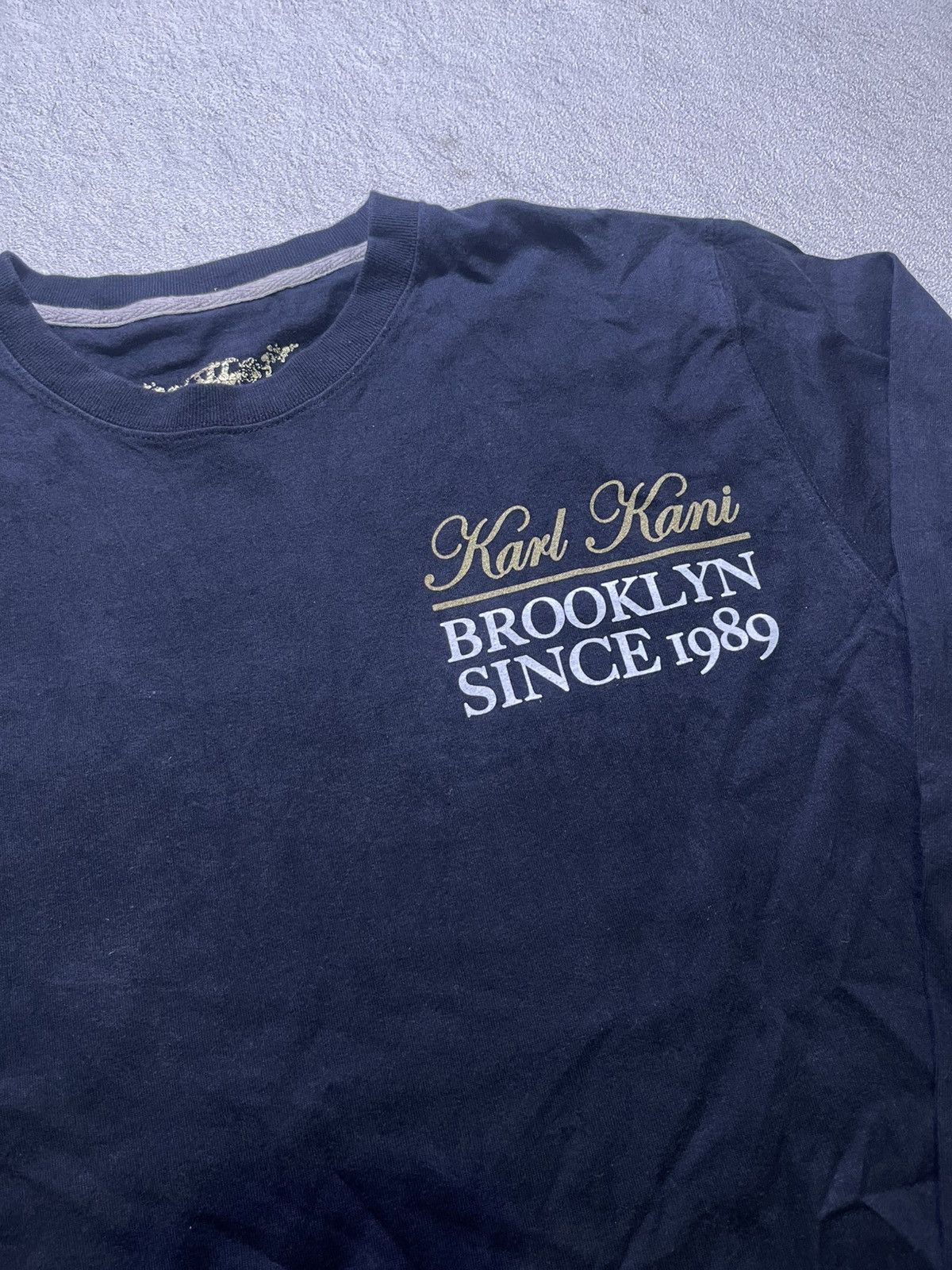 Japanese Brand Y2K KARL KANI long sleeve tshirt Size US M / EU 48-50 / 2 - 6 Thumbnail