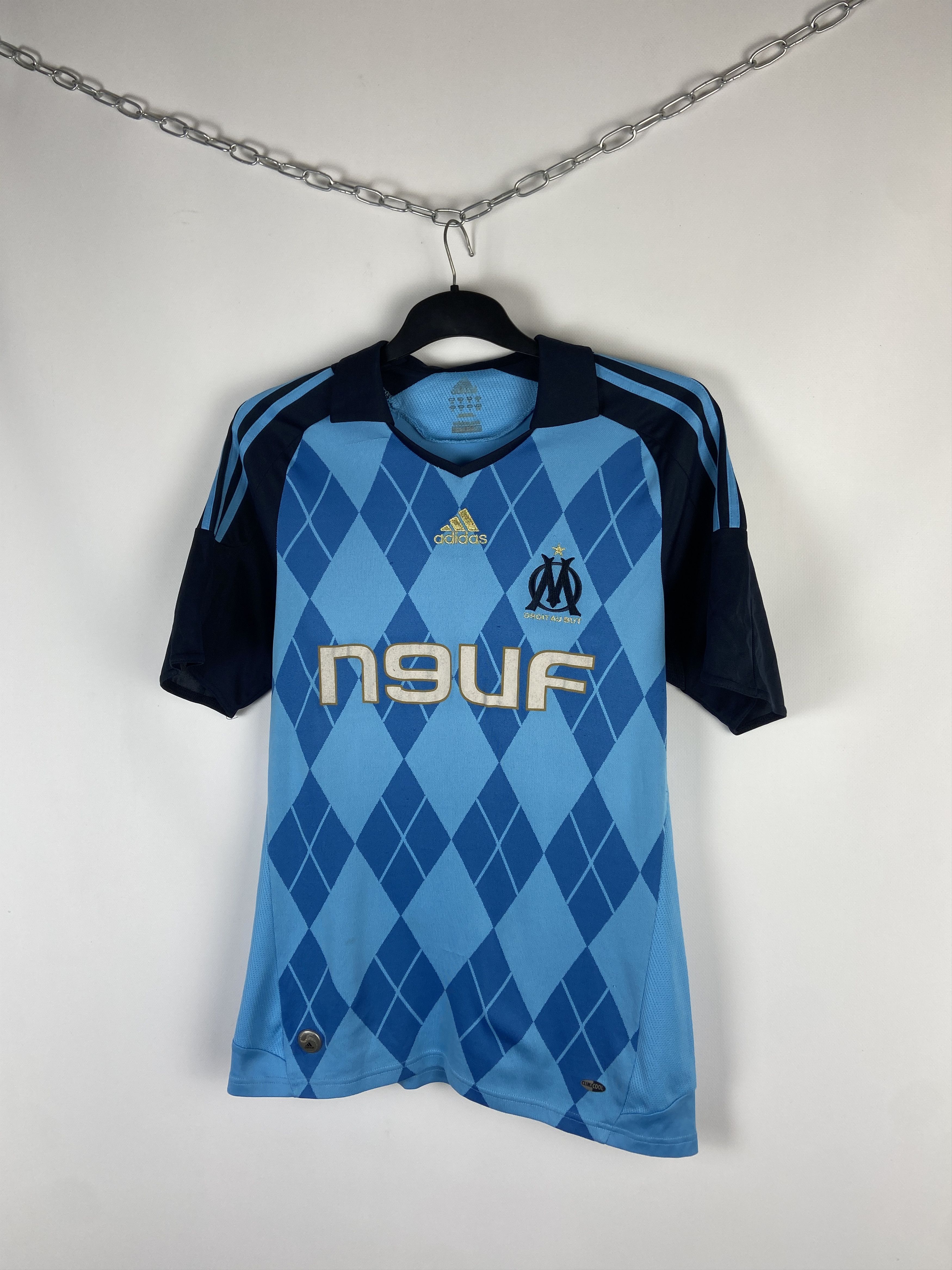 Adidas Adidas Olympique Marseille 2008/2009 Away Size US M / EU 48-50 / 2 - 3 Thumbnail