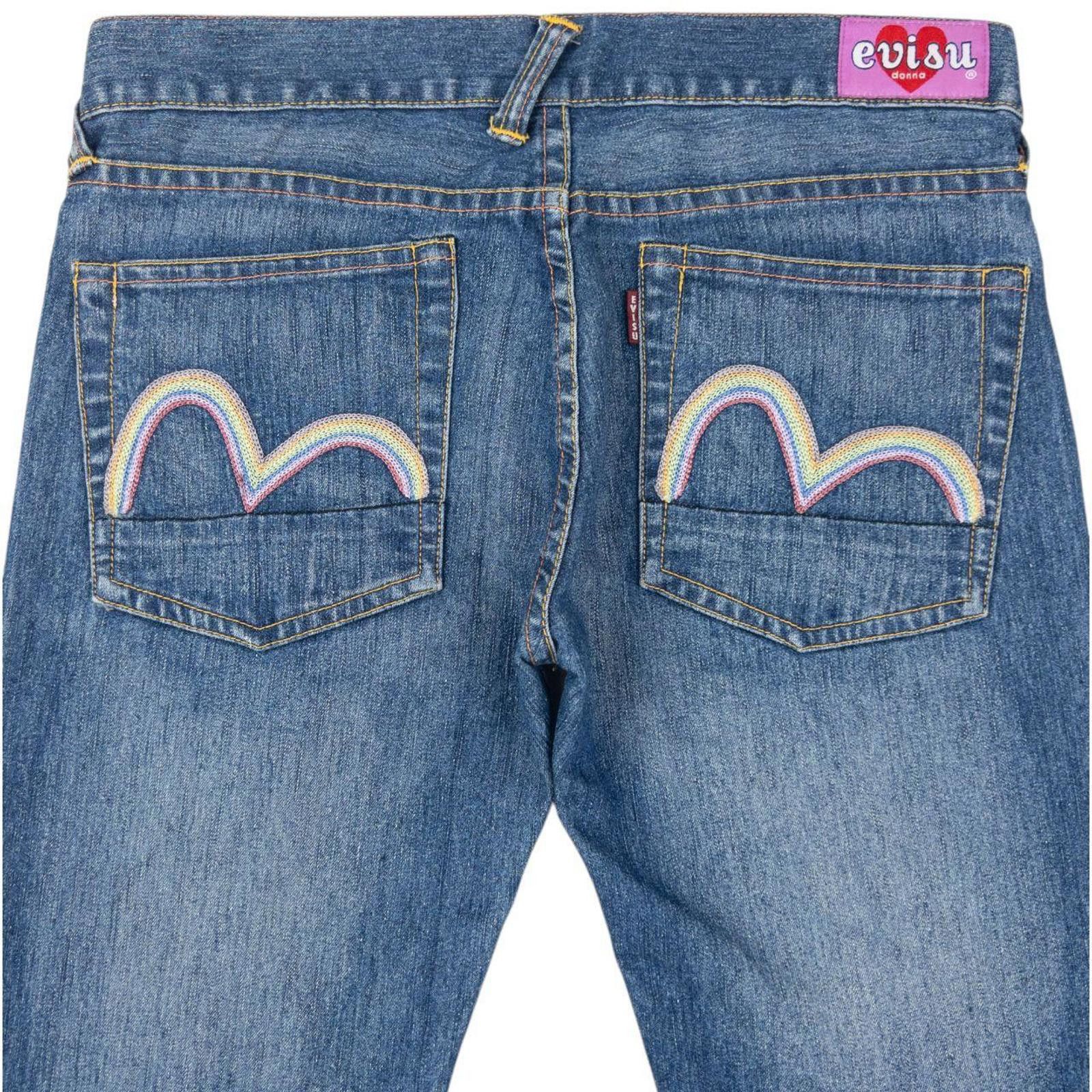 Evisu Vintage Evisu Donna Double Gull Japanese Denim Jeans W30 Size 30" / US 8 / IT 44 - 1 Thumbnail