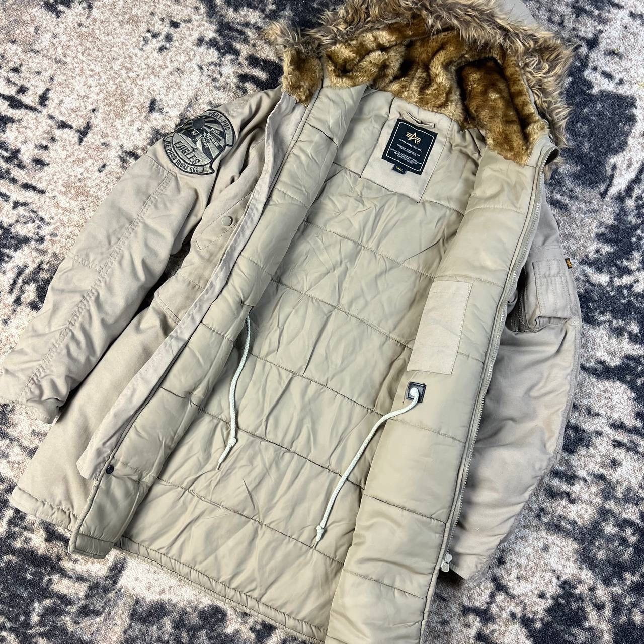 Alpha Industries Alpha Industries Mini Logo Vintage Fur Parka Jacket Size US S / EU 44-46 / 1 - 6 Thumbnail