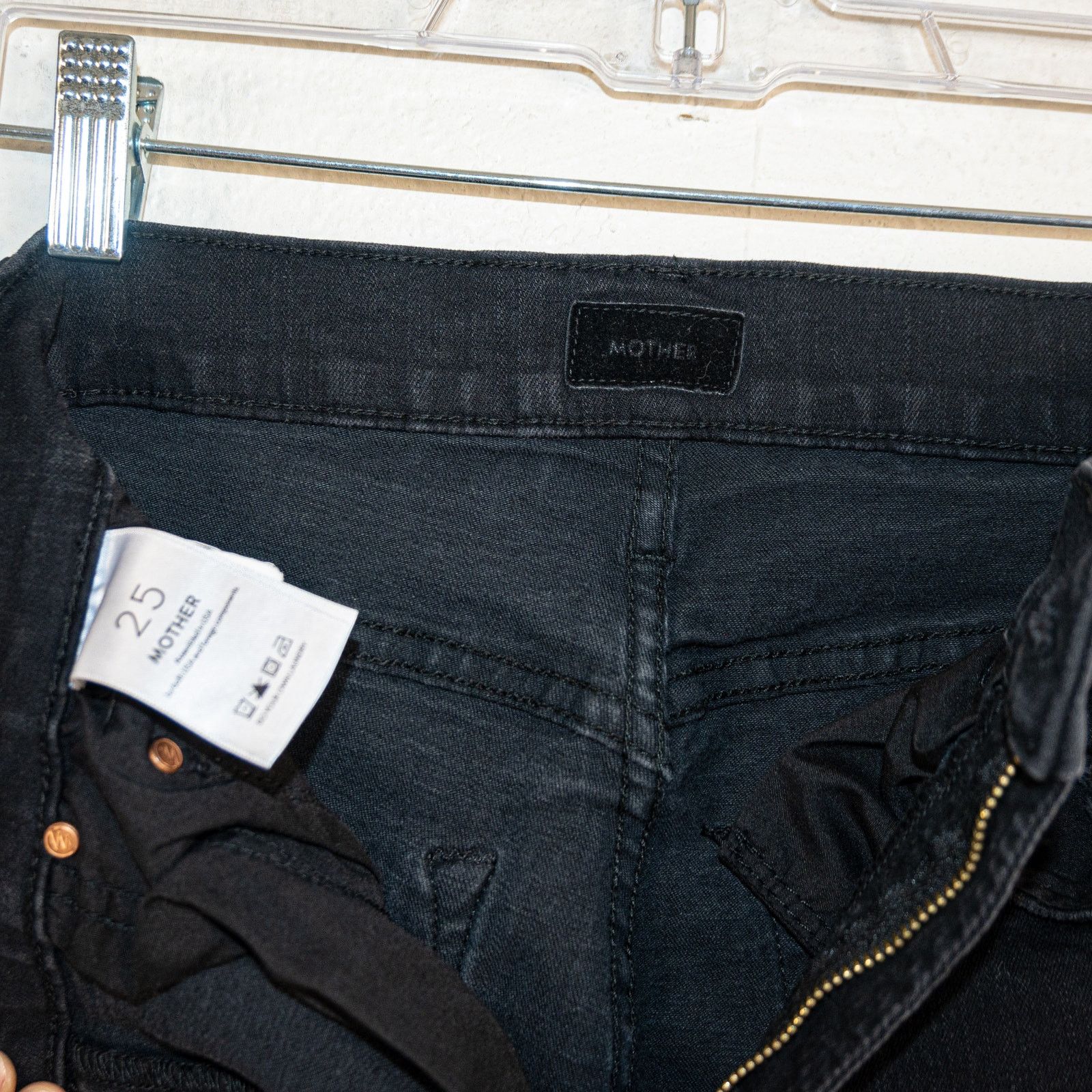 MOTHER Mother Denim High Waisted Rider Ankle Jeans Not Guilty Size 25" / US 0 / IT 36 - 2 Thumbnail