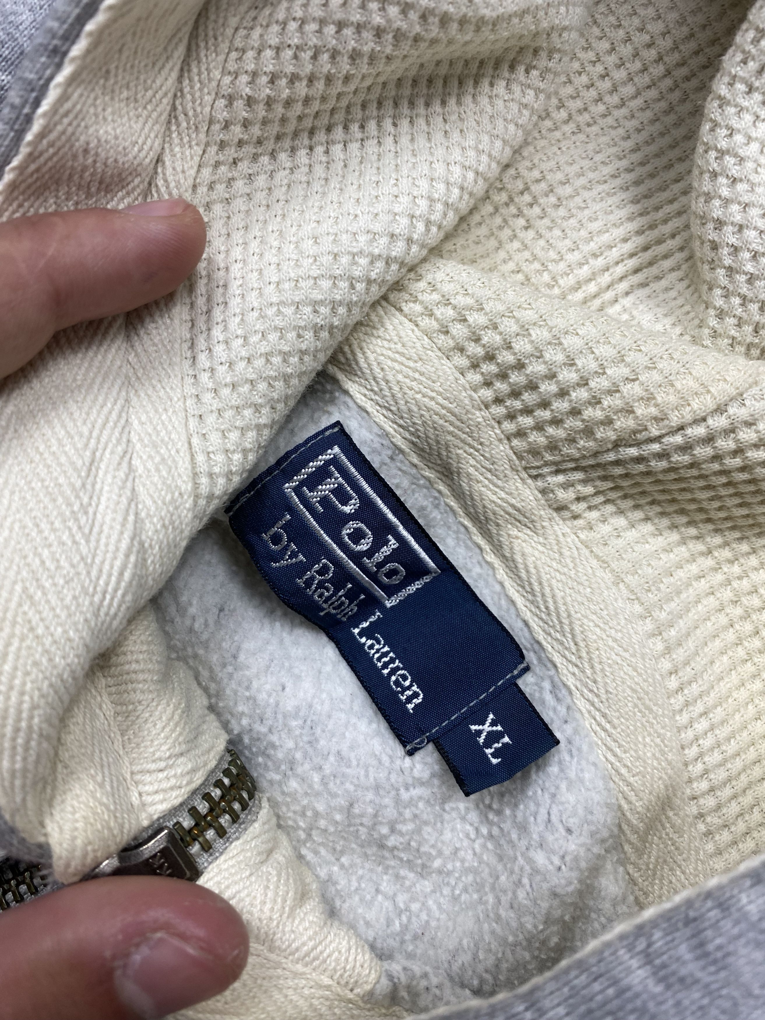 Polo Ralph Lauren Polo Ralph Lauren Vintage Mens Zip Hoodie y2k Size US XL / EU 56 / 4 - 4 Thumbnail
