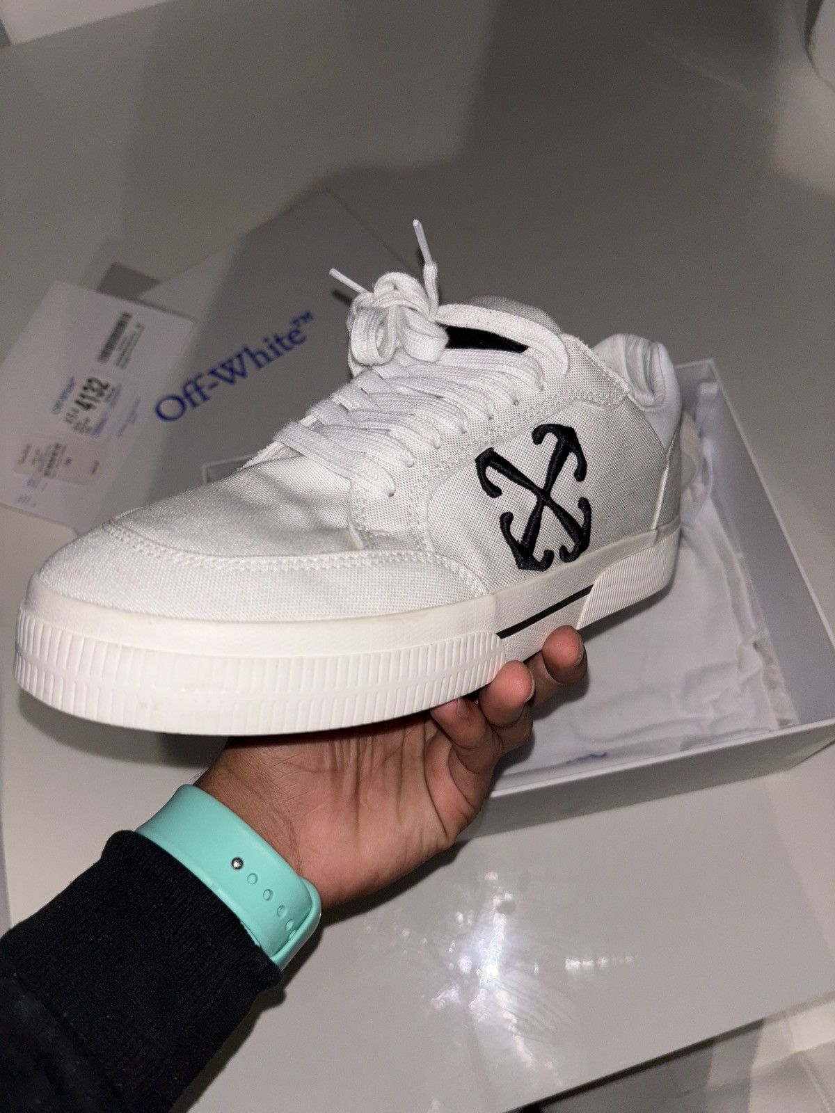 Off-White Off white canvas Size US 9 / EU 42 - 9 Thumbnail