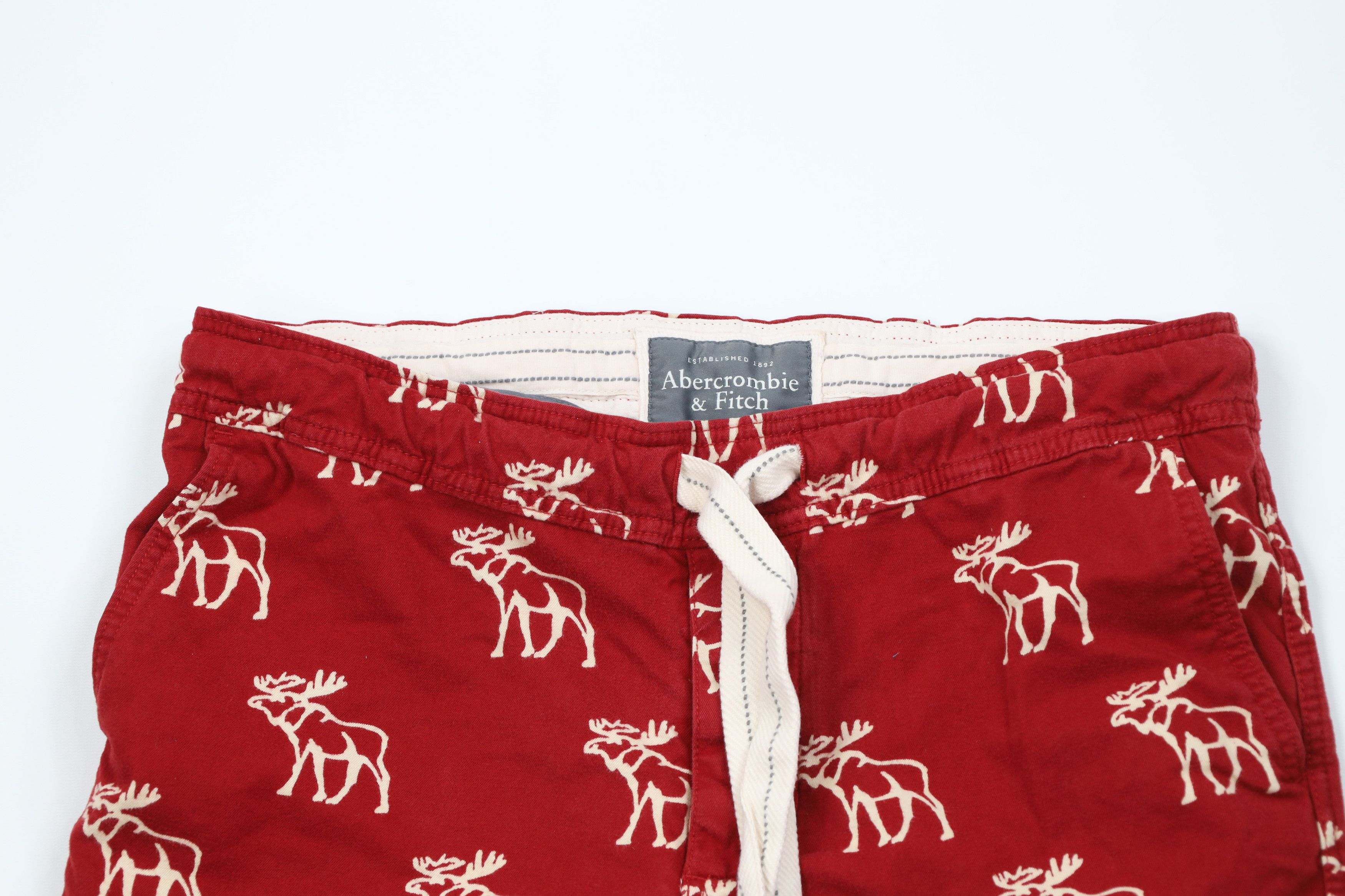 Abercrombie & Fitch Vintage Y2K Abercrombie & Fitch Moose Flannel Wide Leg Pants Size US 34 / EU 50 - 2 Thumbnail