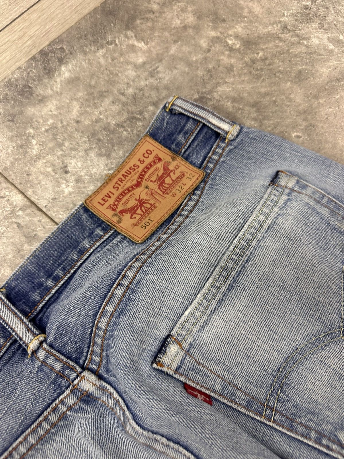 Hysteric Glamour Levis 501 Washed Denim Jeans Size US 32 / EU 48 - 4 Thumbnail