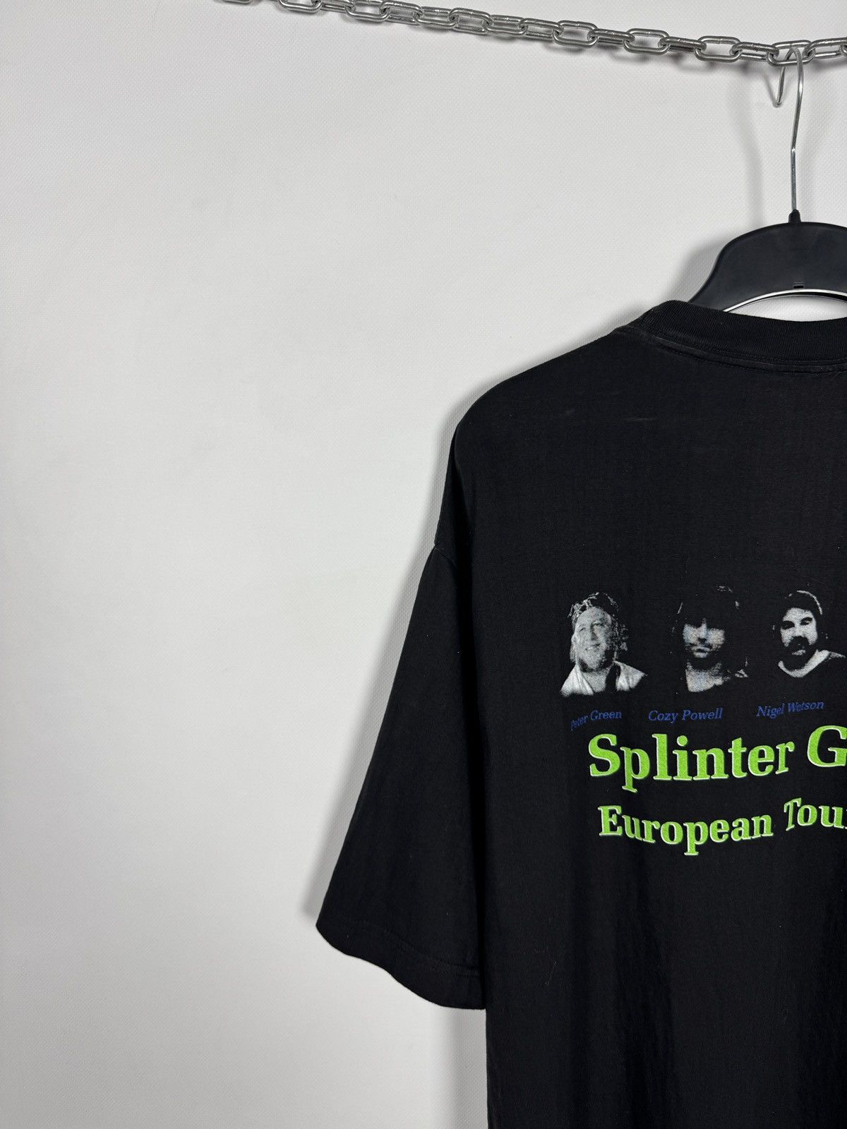 Band Tees Peter Green Splinter Group European Tour 1996 Vintage 90s XL Size US XL / EU 56 / 4 - 11 Thumbnail
