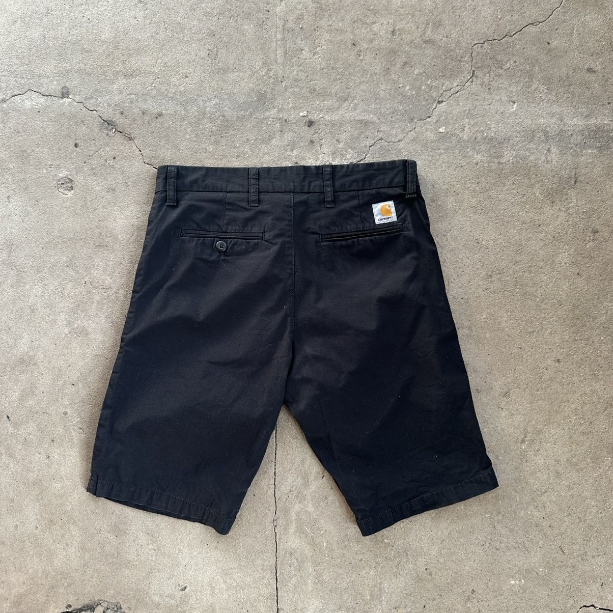 Carhartt Wip CARHARTT WIP MENS SID SHORTS Black Slim Fit Size US 30 / EU 46 - 1 Thumbnail