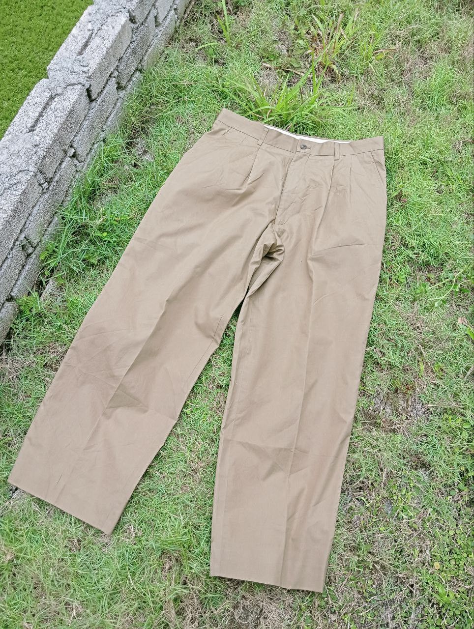 Christian Dior Monsieur VINTAGE CHRISTIAN DIOR BAGGY WIDE PANTS Size US 34 / EU 50 - 2 Thumbnail