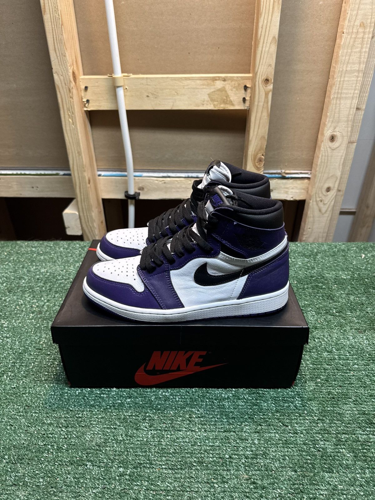 Jordan Brand Jordan Retro 1 Court Purple White Size 8.5 Size US 8.5 / EU 41-42 - 7 Thumbnail