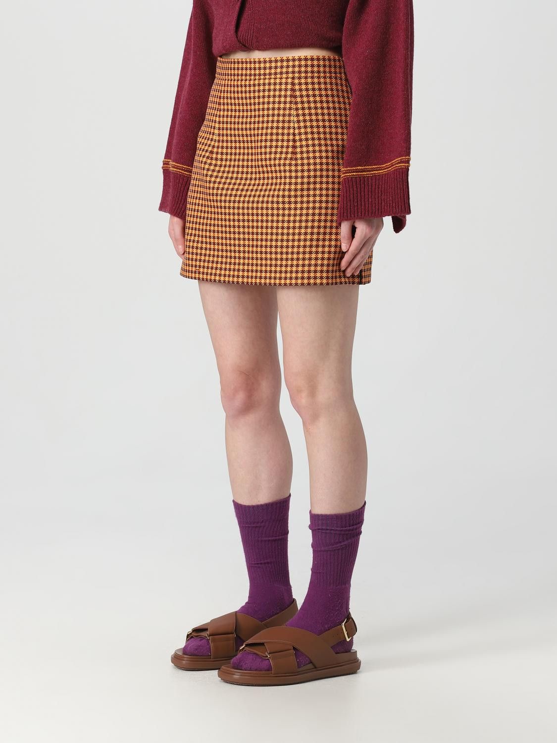 Marni o1y1125 Mini Skirt in Multicolor Size 30" / US 8 / IT 44 - 3 Thumbnail