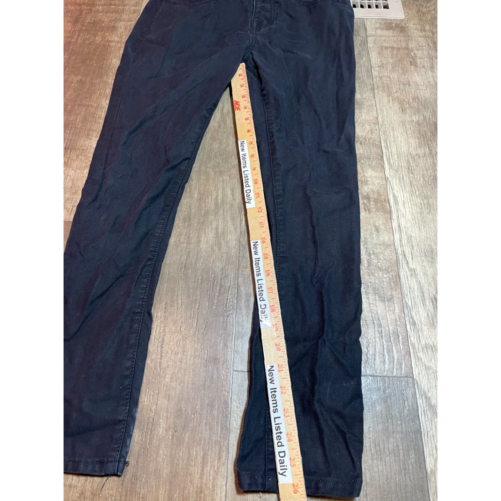 Guess G by GUESS Jeans Mens 29 x 28 Black Cal and low straight Pants Size US 29 - 2 Thumbnail