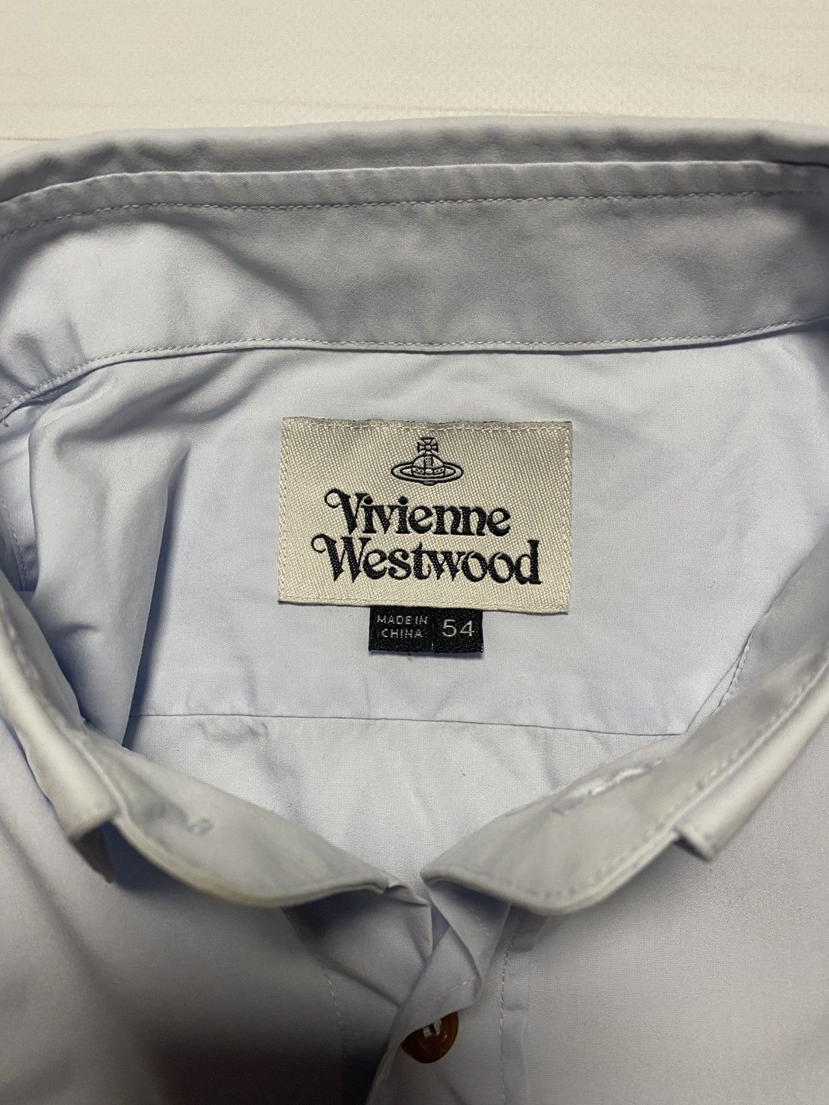 Vintage × Vivienne Westwood Vintage Vivienne Westwood Man Big logo button up shirt Size US XL / EU 56 / 4 - 3 Thumbnail