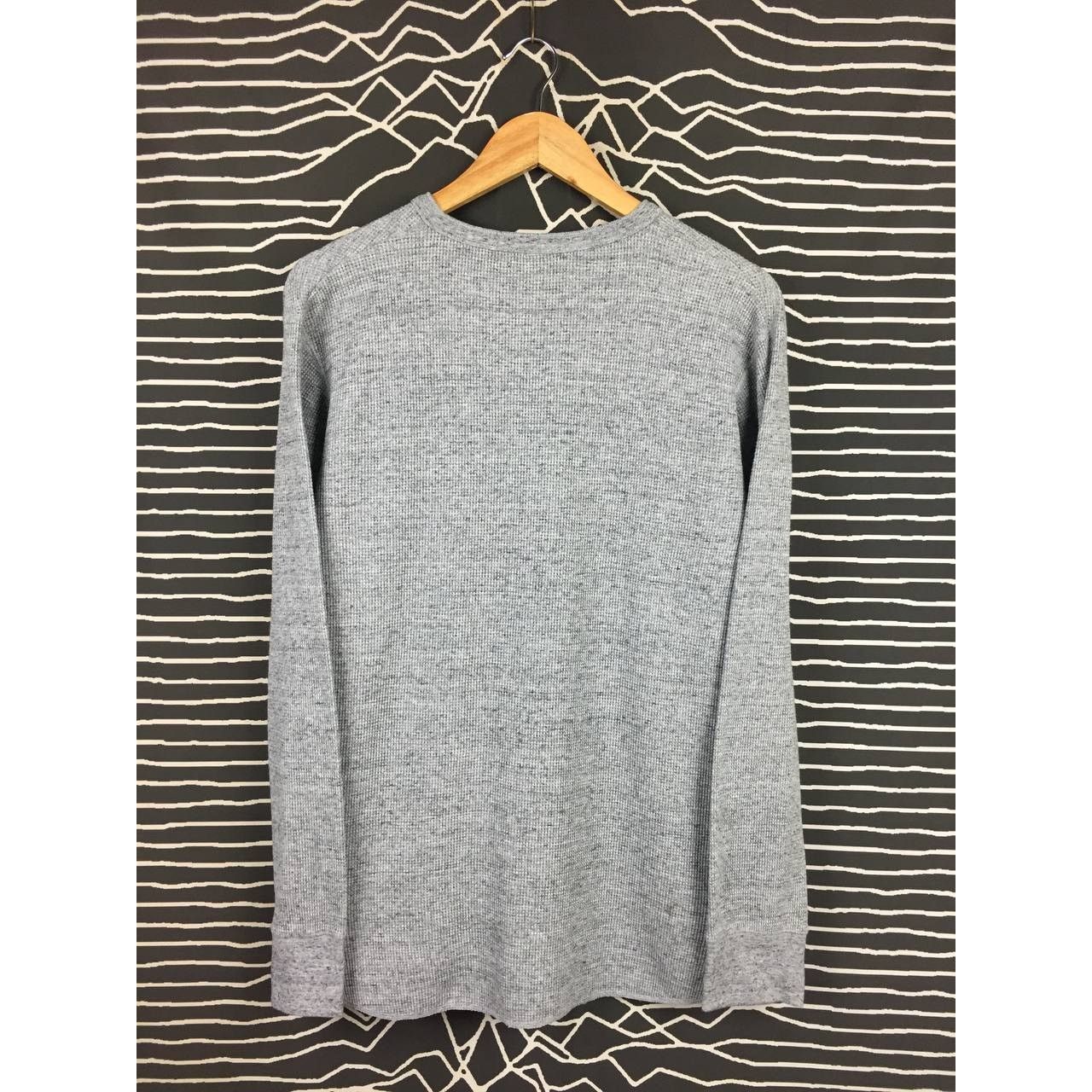 Japanese Brand × Uniqlo Uniqlo Waffle T-Shirt Henley Neck Longsleeve Tee Size L Size US L / EU 52-54 / 3 - 5 Thumbnail