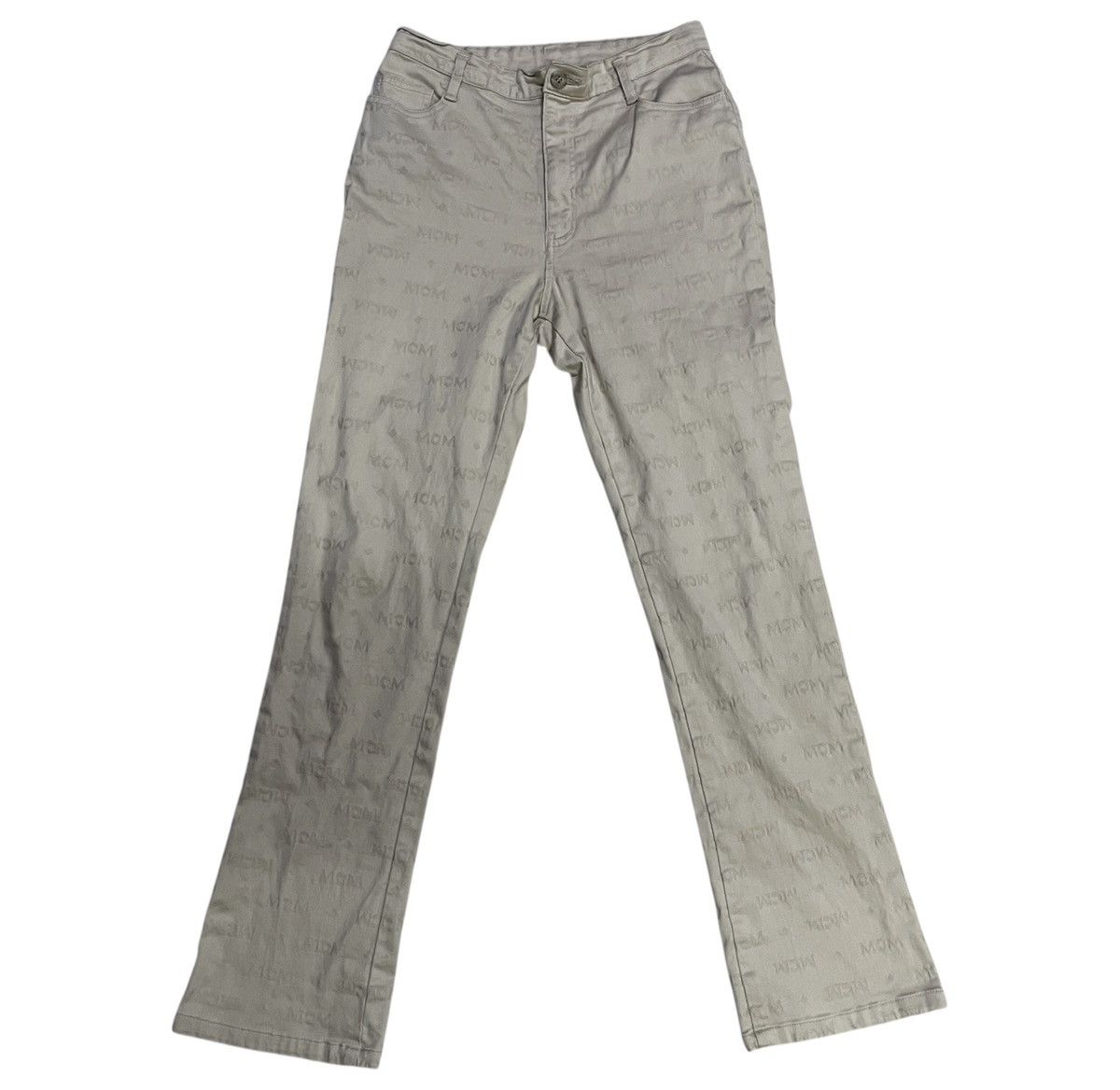 MCM × Vintage Vintage MCM Monogram Pants Size 30" / US 8 / IT 44 - 1 Thumbnail