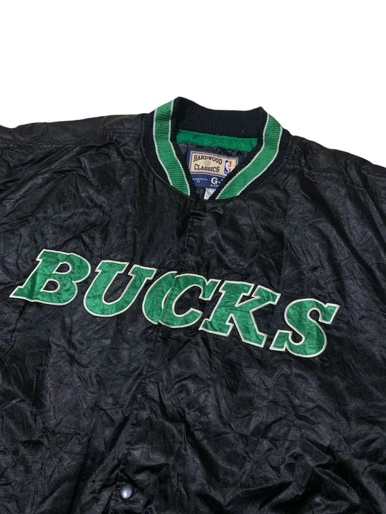 Other VTG 90s NBA MILWAUKE BUCKS bomber jacket oversized Size US XXL / EU 58 / 5 - 3 Thumbnail