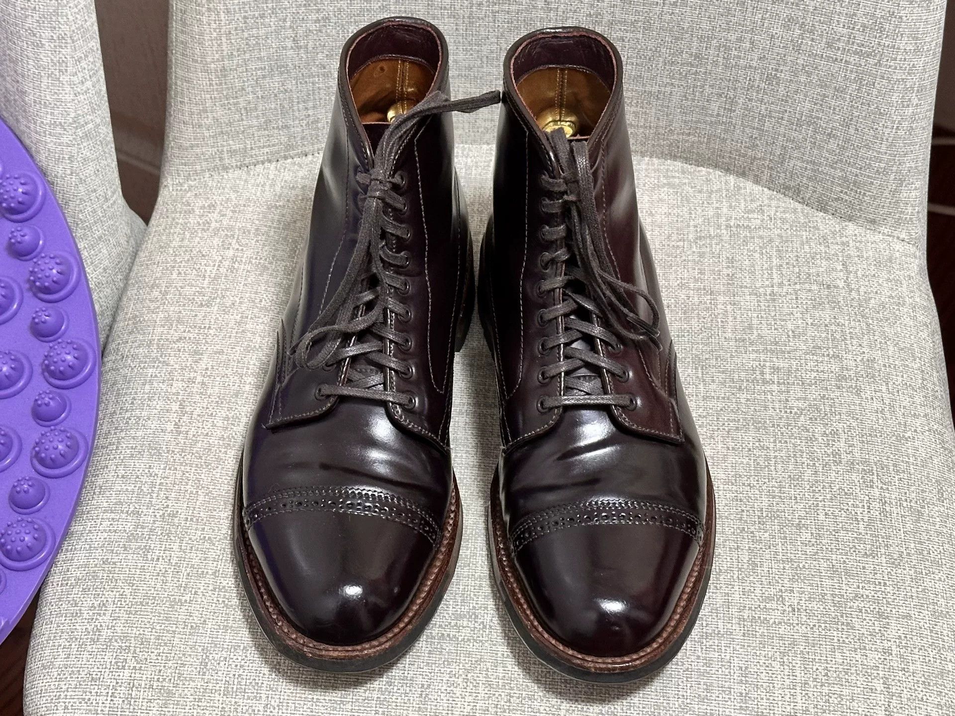 Alden Alden Shell Cordovan Jumper Captoe Size US 7.5 / EU 40-41 - 1 Thumbnail