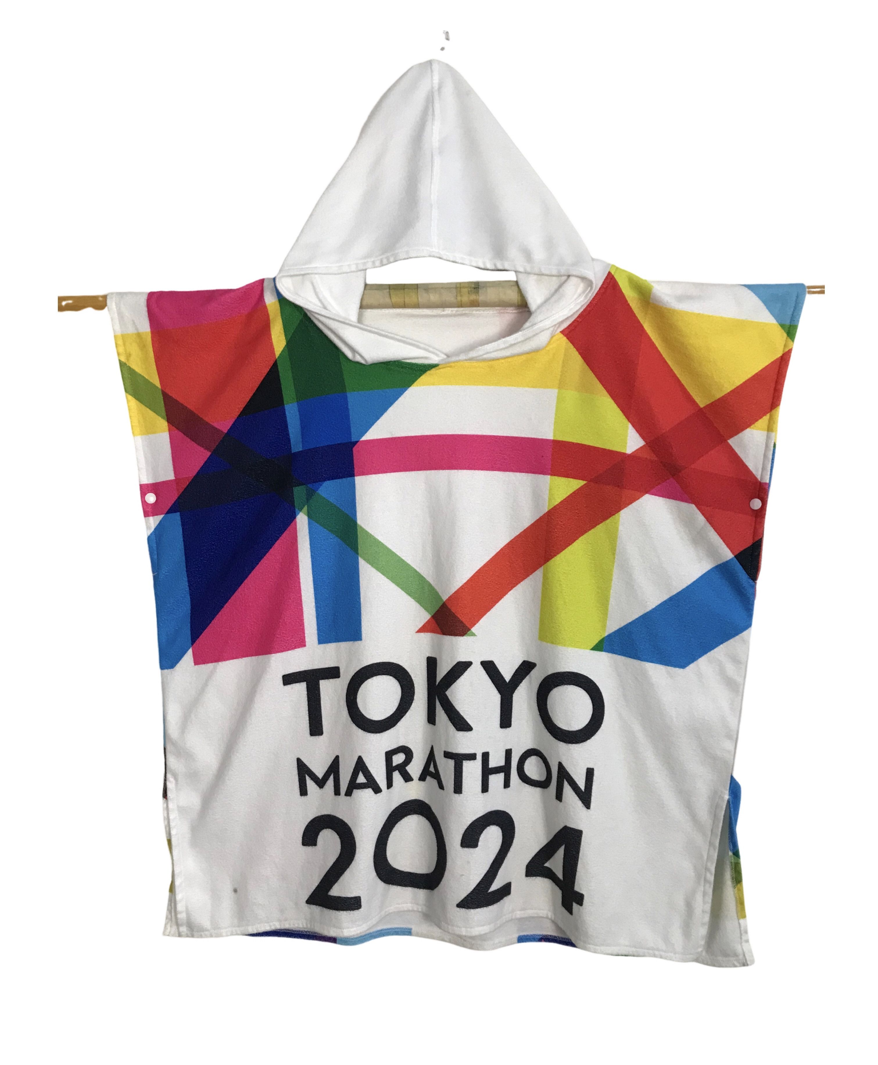 Japanese Brand Tokyo Marathon Poncho 2024 Finisher Free Size Runne’s Robe Size US XL / EU 56 / 4 - 1 Thumbnail