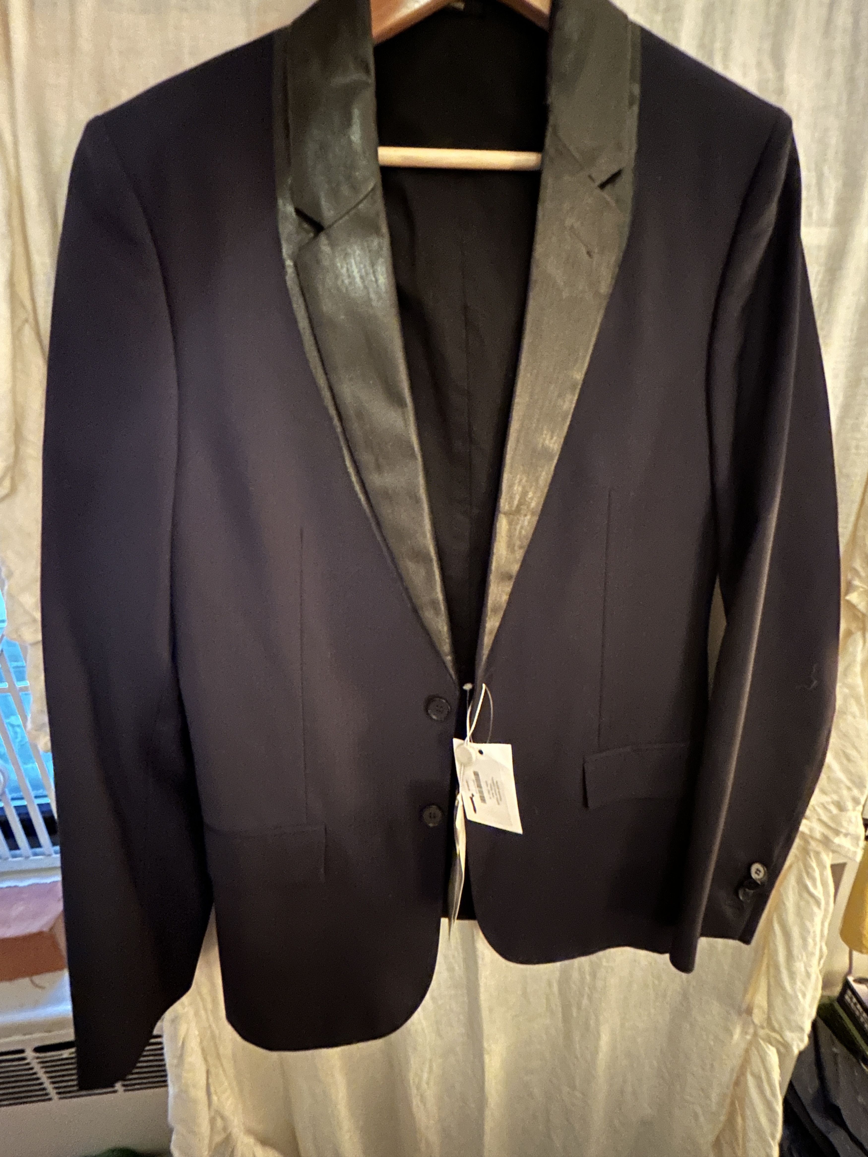 Maison Margiela Rare Painted Lapel Blazer Size 46S - 4 Thumbnail