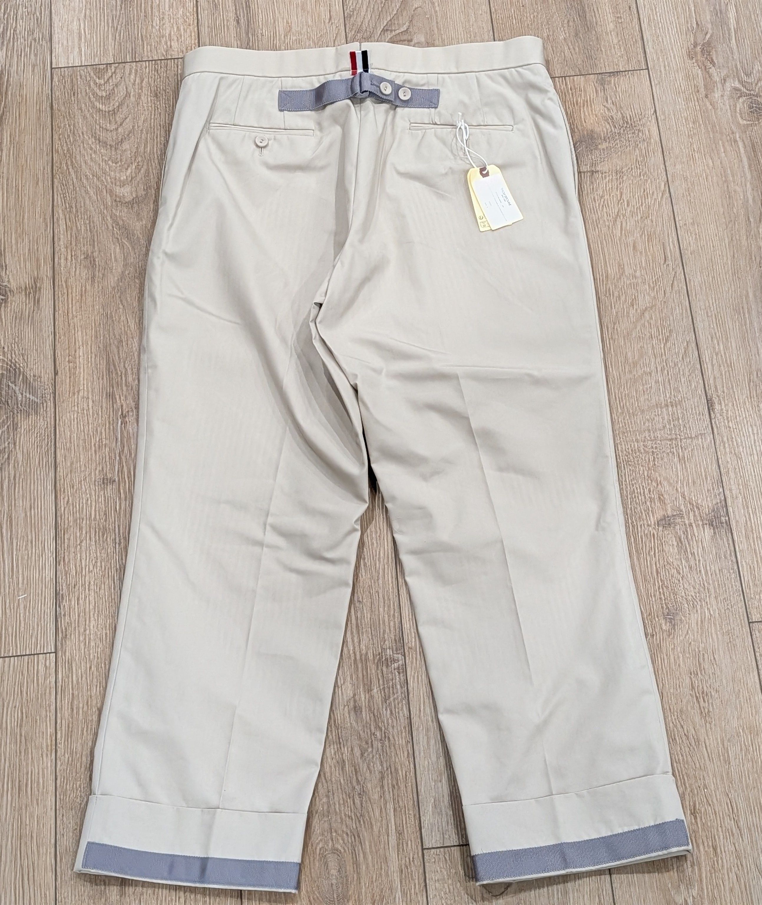 Thom Browne THOM BROWNE Typewriter Backstrap Trousers Pants 3 - Large Size US 34 / EU 50 - 4 Thumbnail