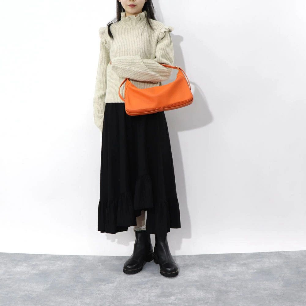 Celine o1bcso1str0725 Size :OS/197443 Romy Medium Bag in Pop Orange Size ONE SIZE - 6 Thumbnail