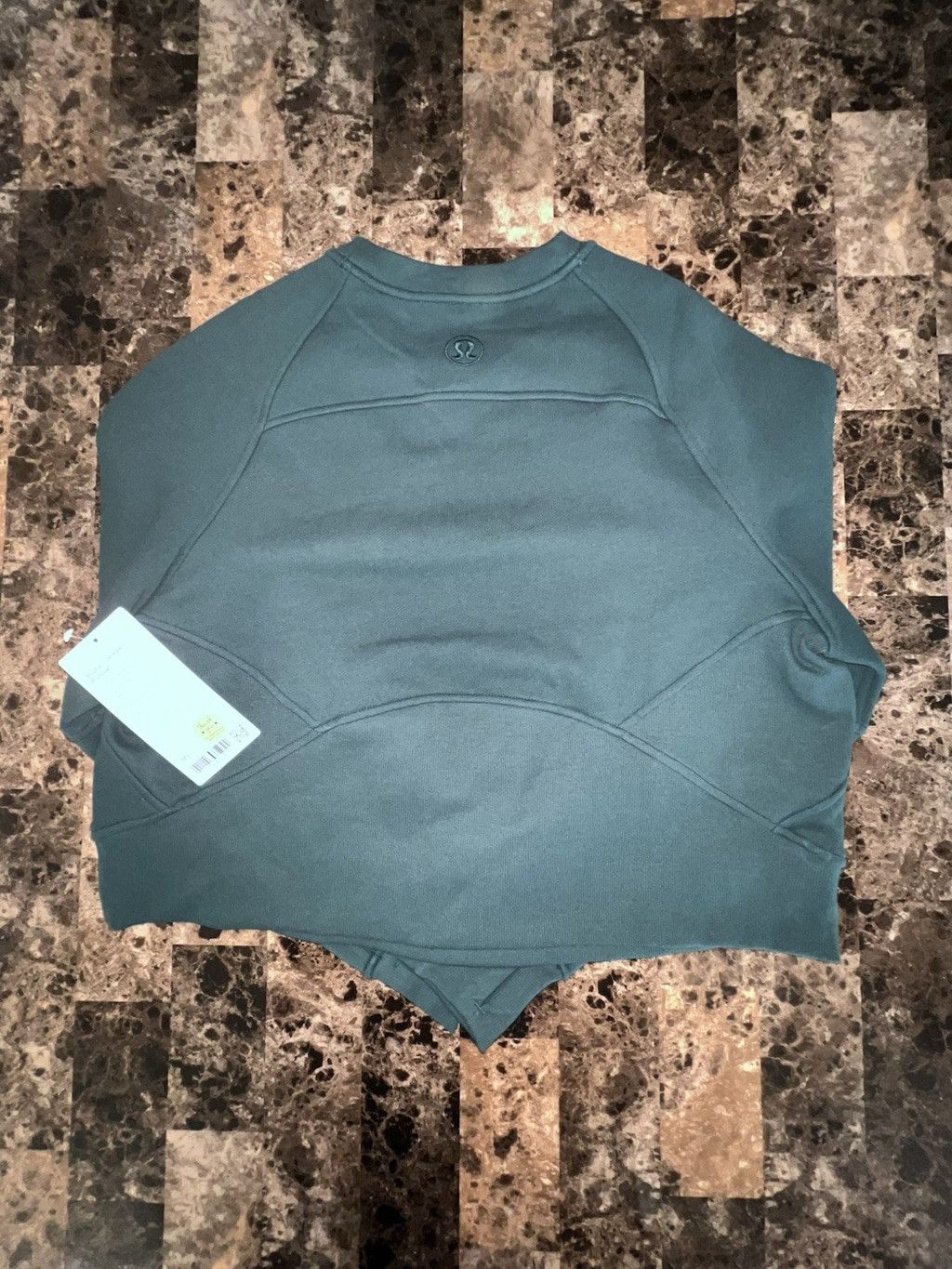Lululemon LULULEMON SCUBA OVERSIZED PULLOVER STORM TEAL SIZE M/L NWT Size M / US 6-8 / IT 42-44 - 9 Thumbnail