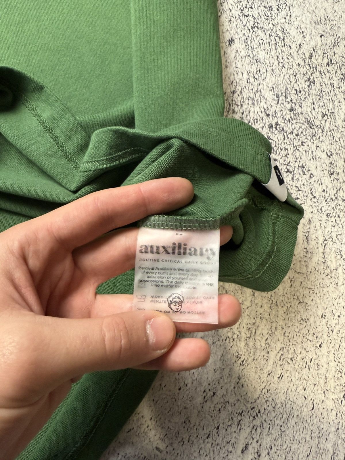 Percival Mens Percival T shirt Auxiliary Routine Critical Goods Size US S / EU 44-46 / 1 - 13 Thumbnail