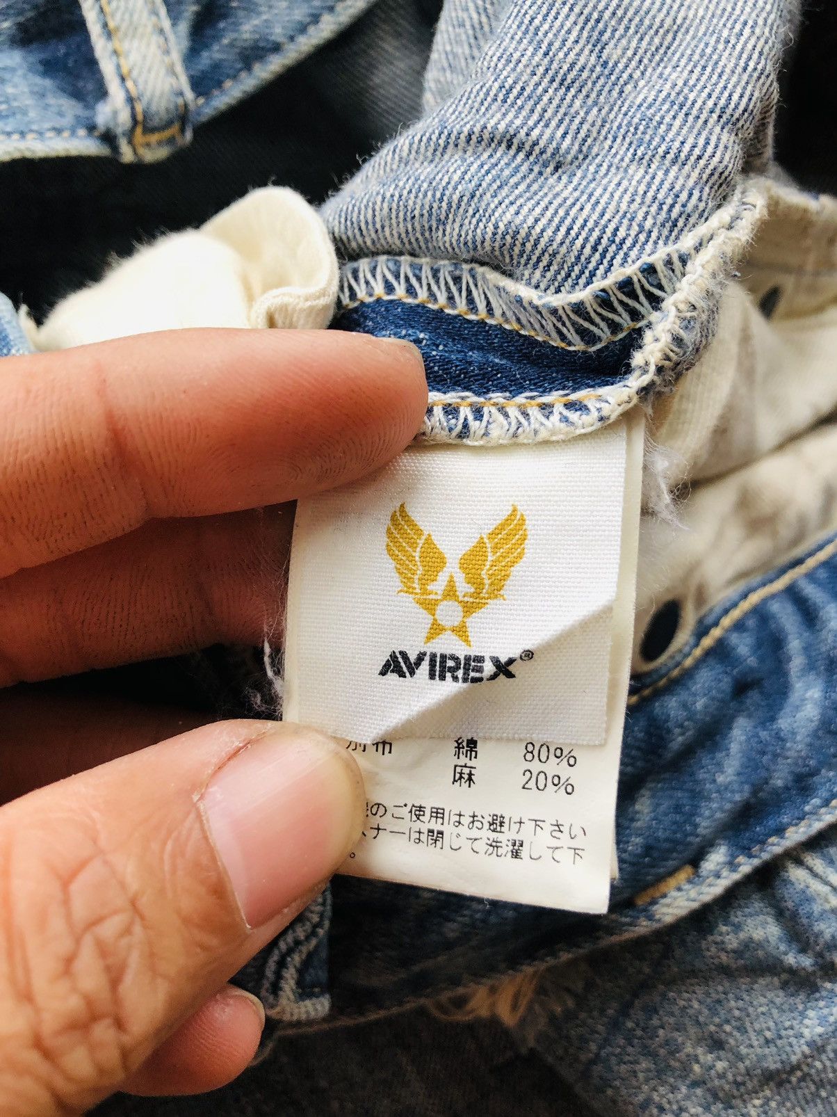 Avirex Avirex distressed patchwork short denim Size US 34 / EU 50 - 9 Thumbnail