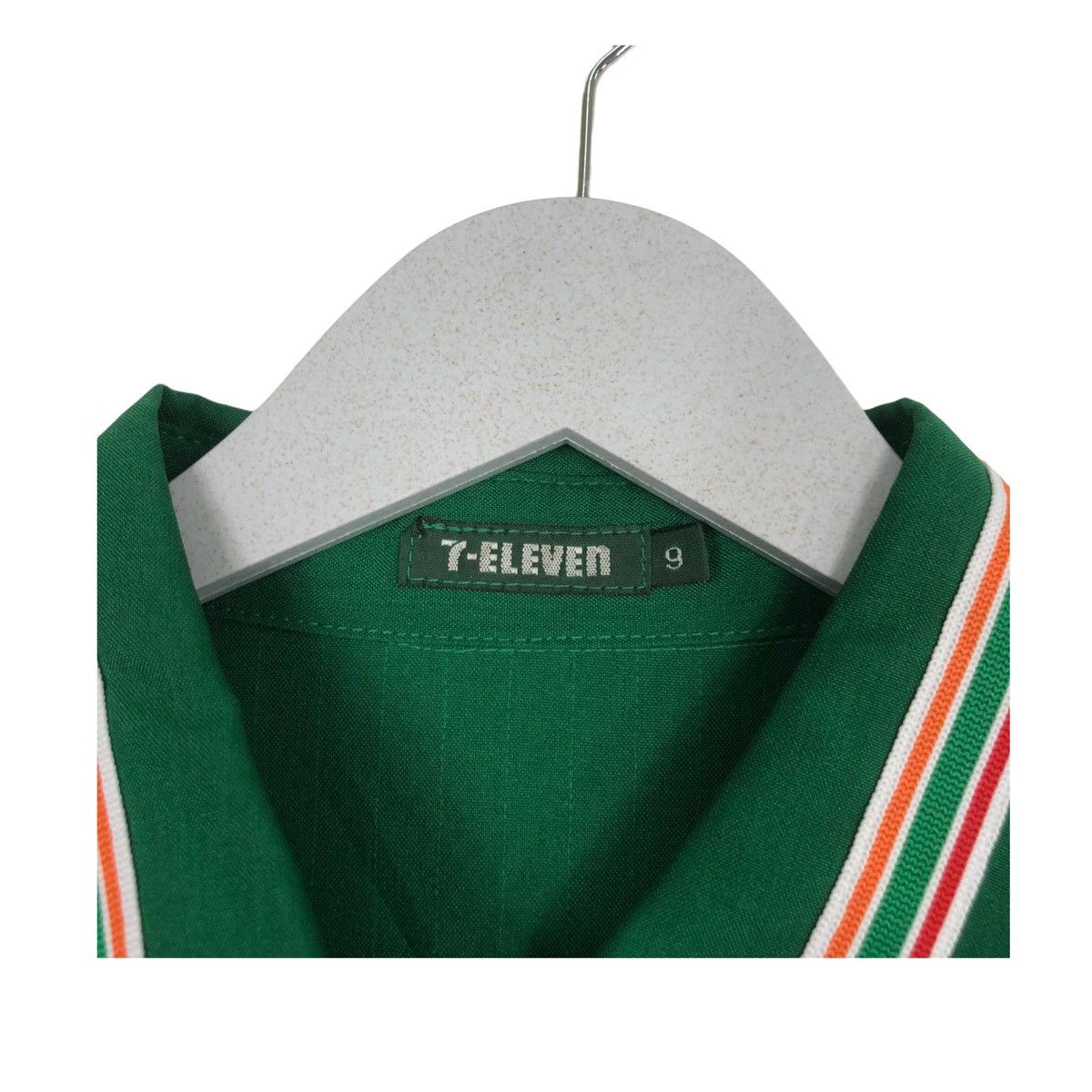 Japanese Brand 💥VINTAGE 7 ELEVEN WORKER SHIRT ZIPPER STYLE Size US M / EU 48-50 / 2 - 7 Thumbnail