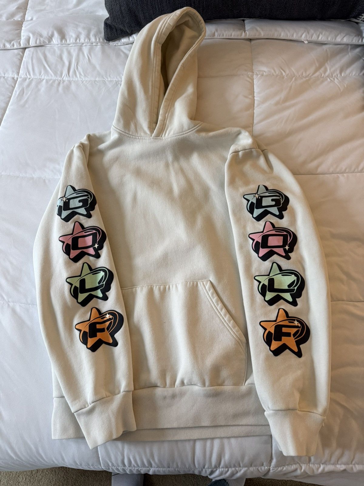 Golf Wang Cream Golf Stars Hoodie Size US L / EU 52-54 / 3 - 1 Thumbnail