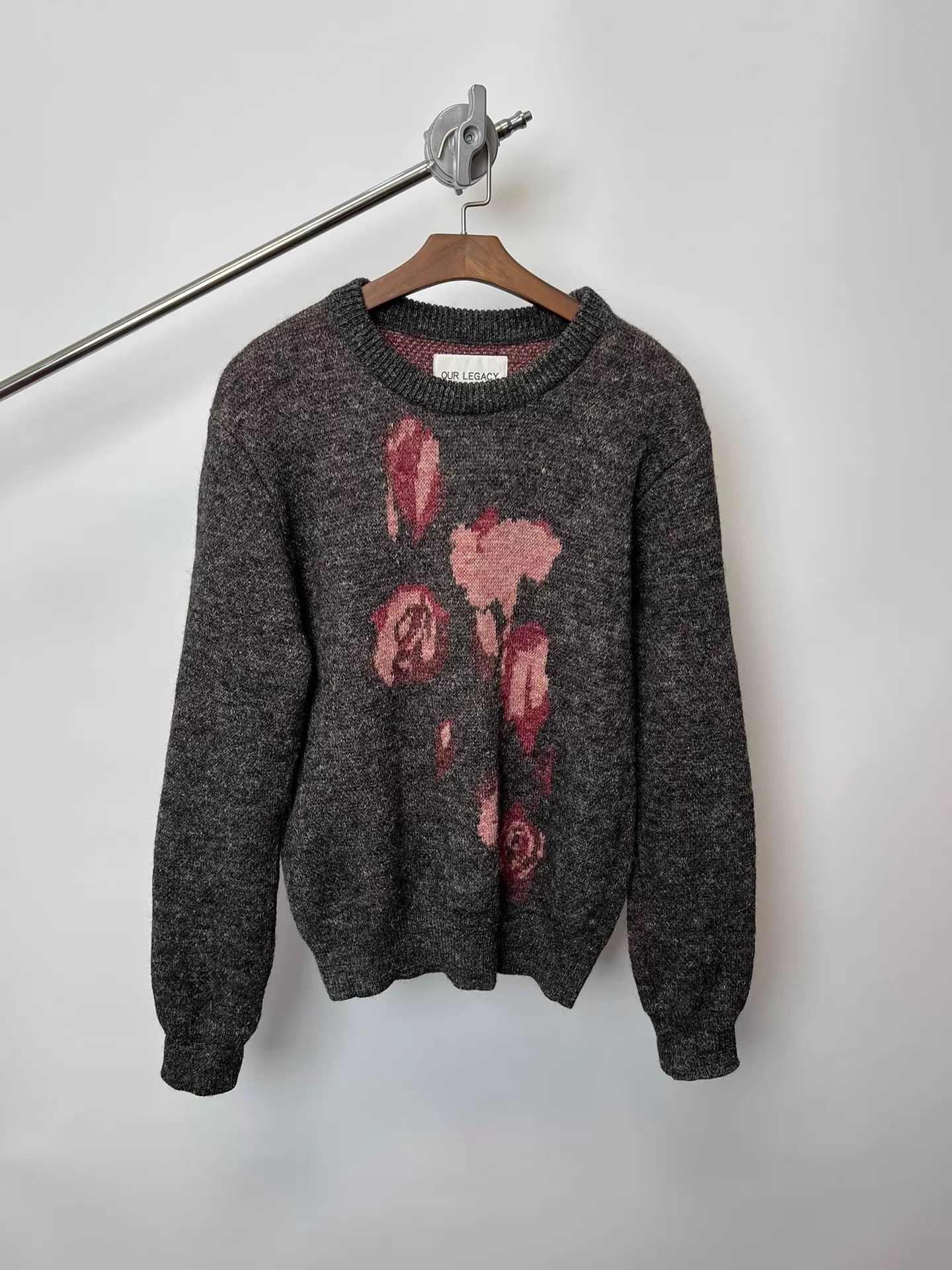 Our Legacy Our Legacy Wool Linen Knit Patterned Sweater Rare Unique Size US S / EU 44-46 / 1 - 1 Thumbnail