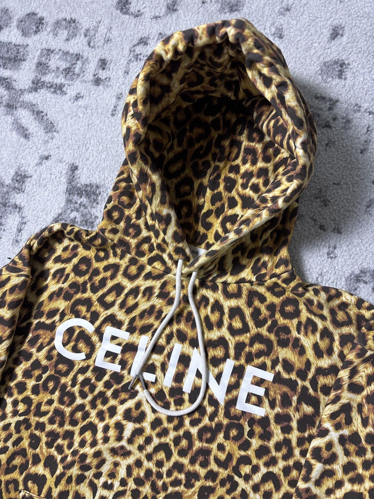 Celine CELINE CHEETAH PRINT HOODIE Size US S / EU 44-46 / 1 - 2 Thumbnail