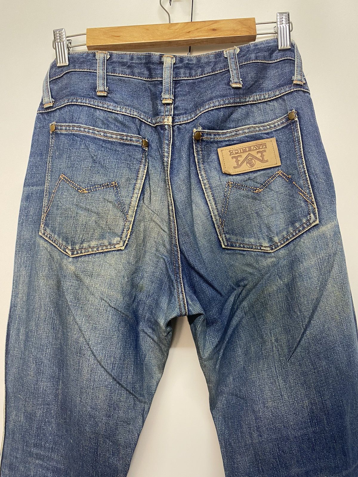 Japanese Brand × Vintage VINTAGE MAVERICK BLUE BELL FLARED BOOTCUT DENIM JEANS Size US 30 / EU 46 - 7 Thumbnail